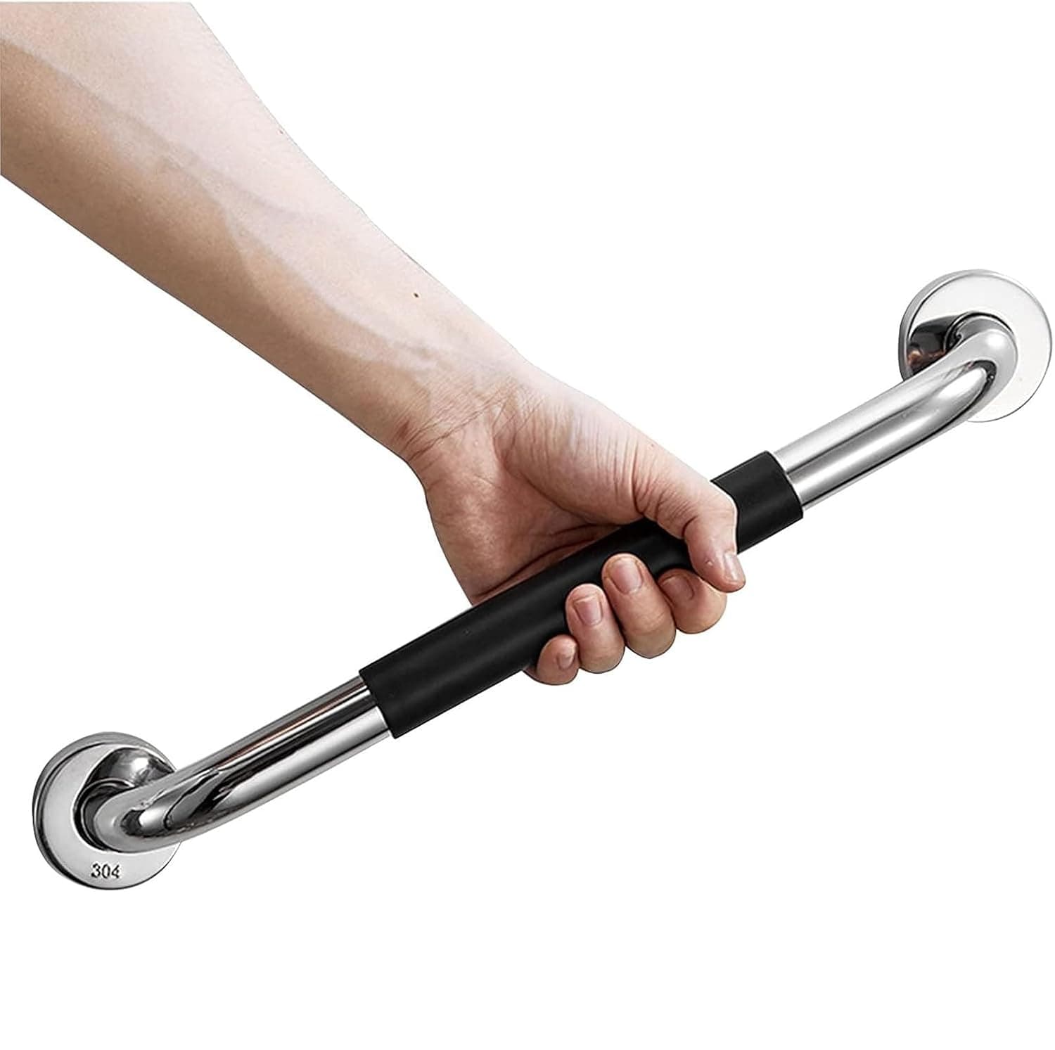 Grab Bar for Bathroom, Anti Slip Stainless Steel Safety Rail Shower Handles Hand Rail for Home Indoor and Outdoor Towel Bar Multi-Angle Shower Grab Rail(53cm)