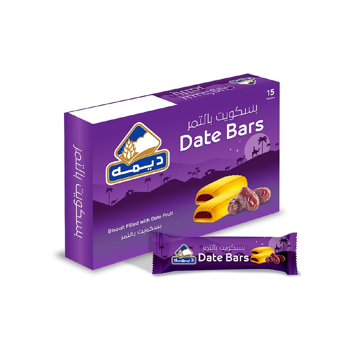 Deemah Date Bar 25 g, 15-Pack