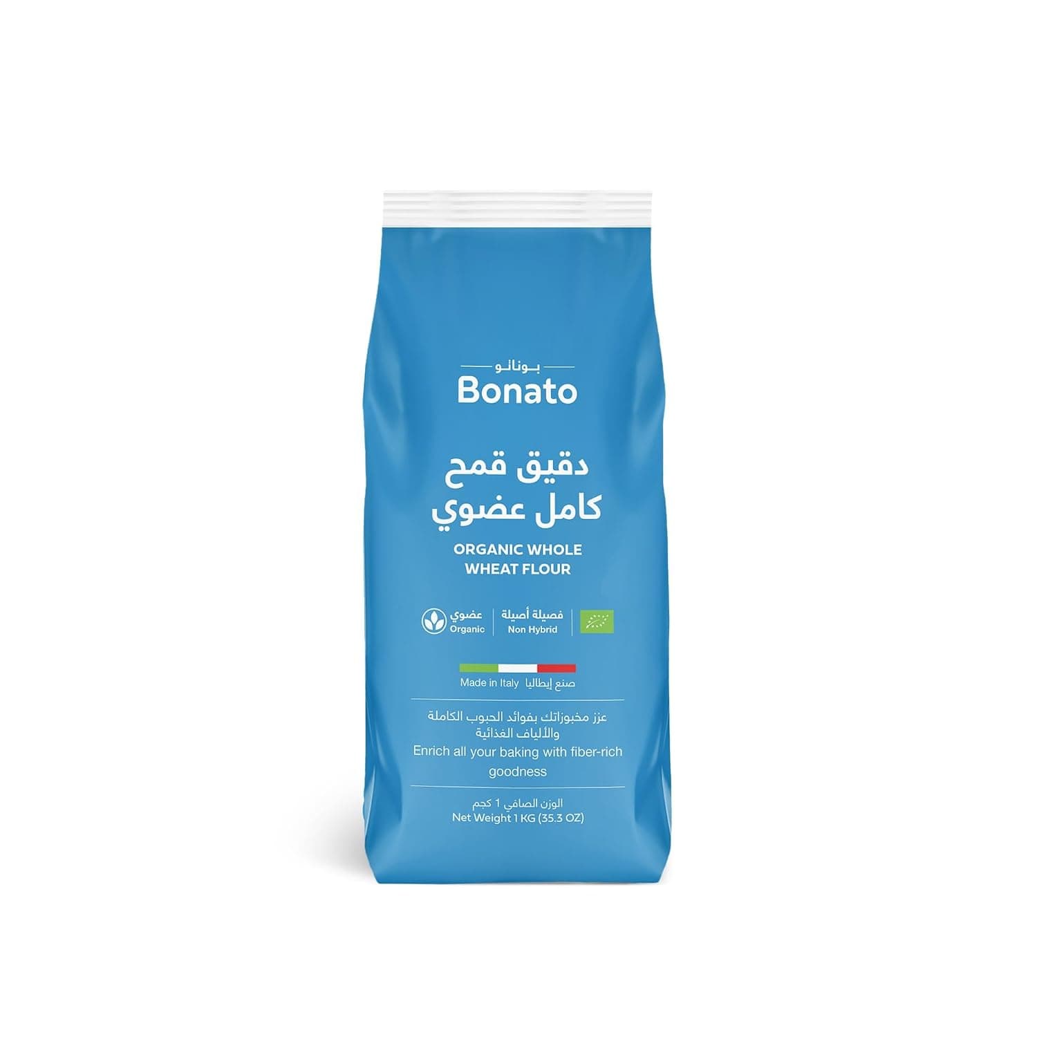 Bonato Organic Whole Wheat Flour 1 kg