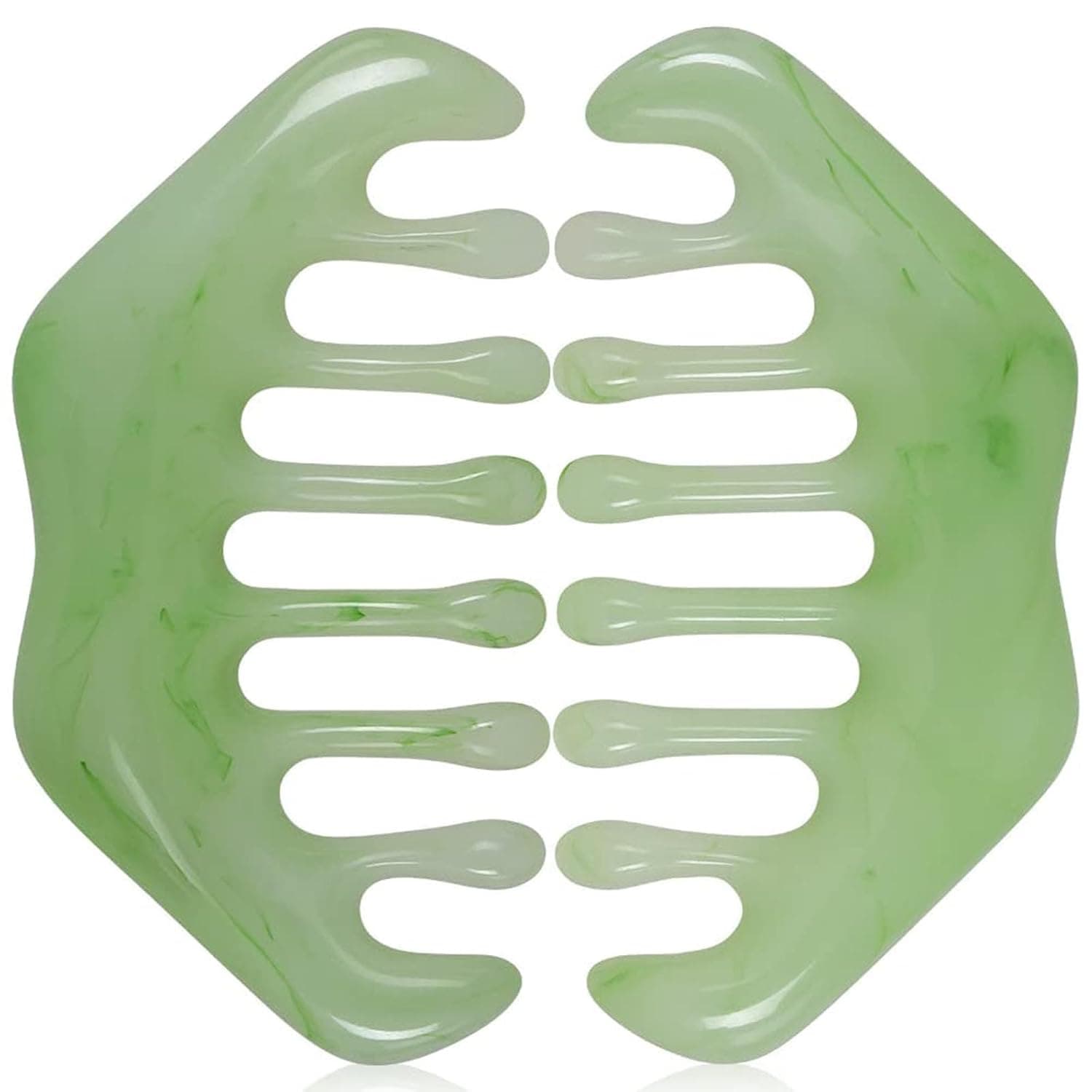 X spring Massage Comb, 2 PCS Gua Sha Scalp Massager, Multi-Functional Head Massage Tool for Relaxation and Physical Therapy Treatment