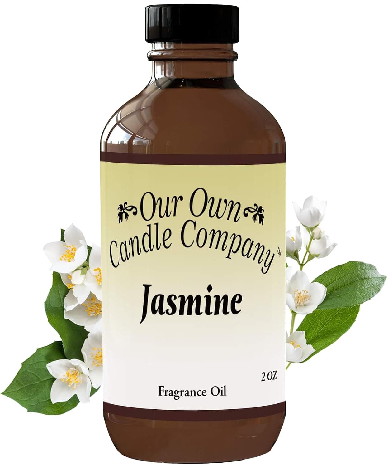 Our Own Candle Company Jasmine Fragrance Oil for Diffusers, 2 oz | Soft, soothing jasmine scent for long-lasting home & office ambiance