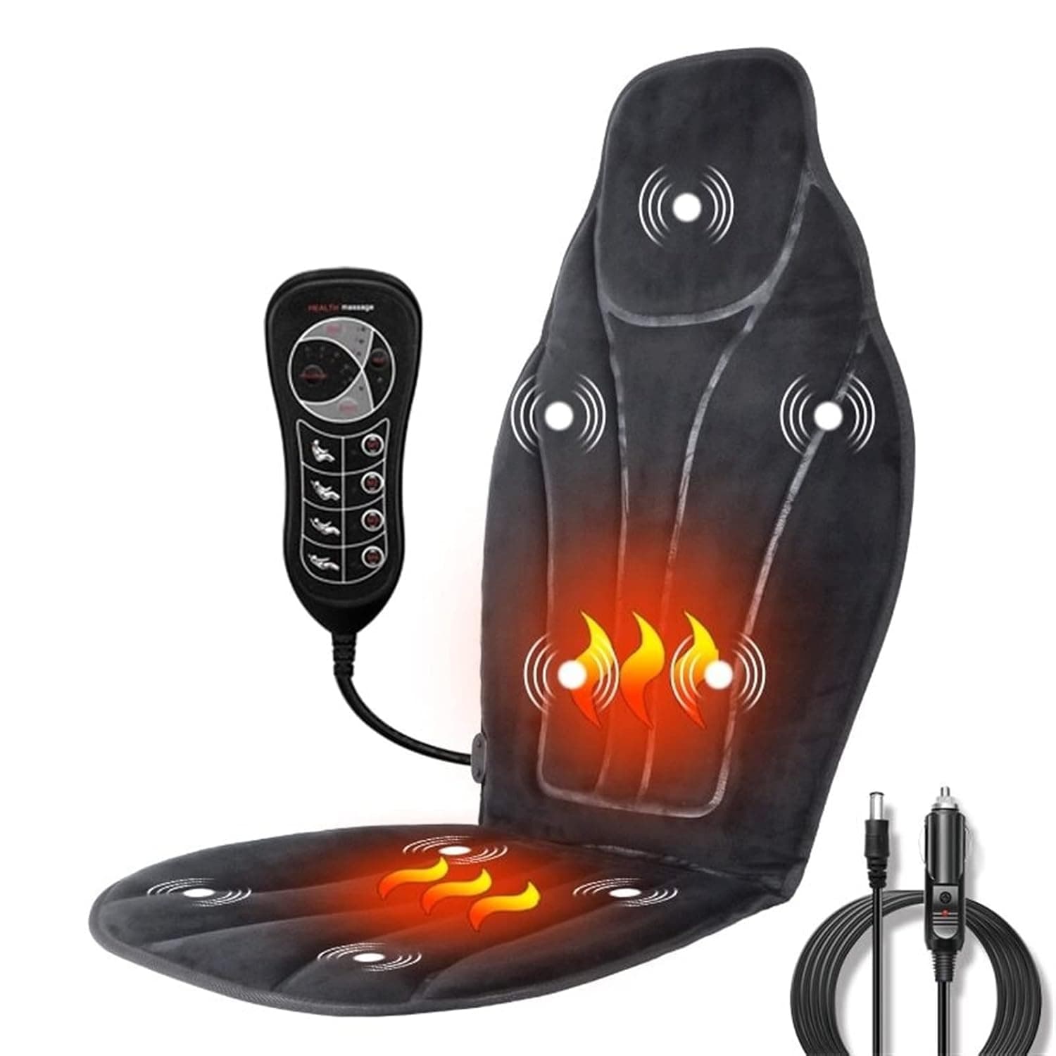 Massage Chair Massage Chair For Back Seat Home Office Massager Vibrate Cushion Neck Relaxation