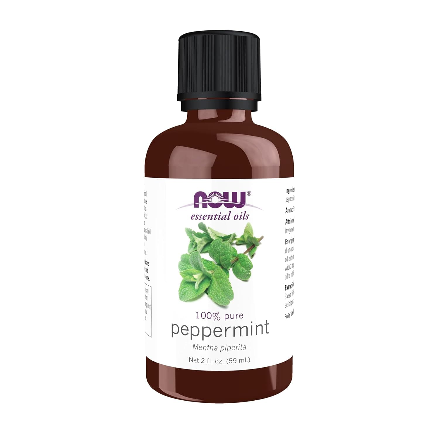 NOW Foods Peppermint Essential Oil (2fl. oz/59ml)