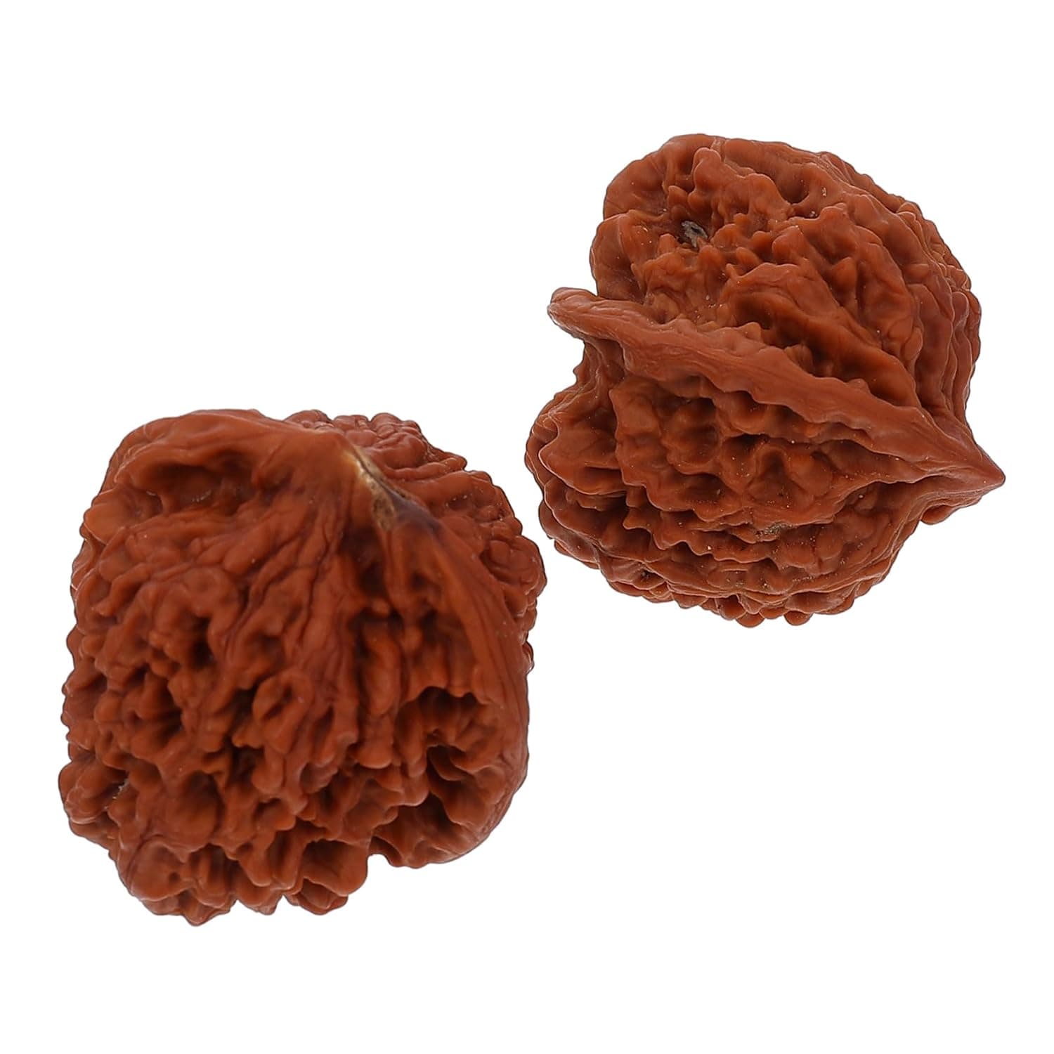 GLEAVI 4pcs Walnut Hand Massage Balls for Fitness and Relaxation Natural Hand Massagers for Muscle Relaxation and Improved Blood Flow for Home and Gym Use