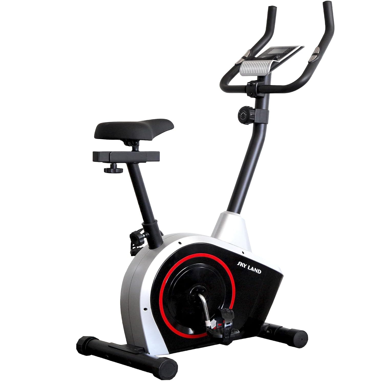 SKY LAND Exercise Bikes Indoor Magnetic Resistance | Full Body Fitness | App Connectivity | Digital Monitor | Smooth Quiet