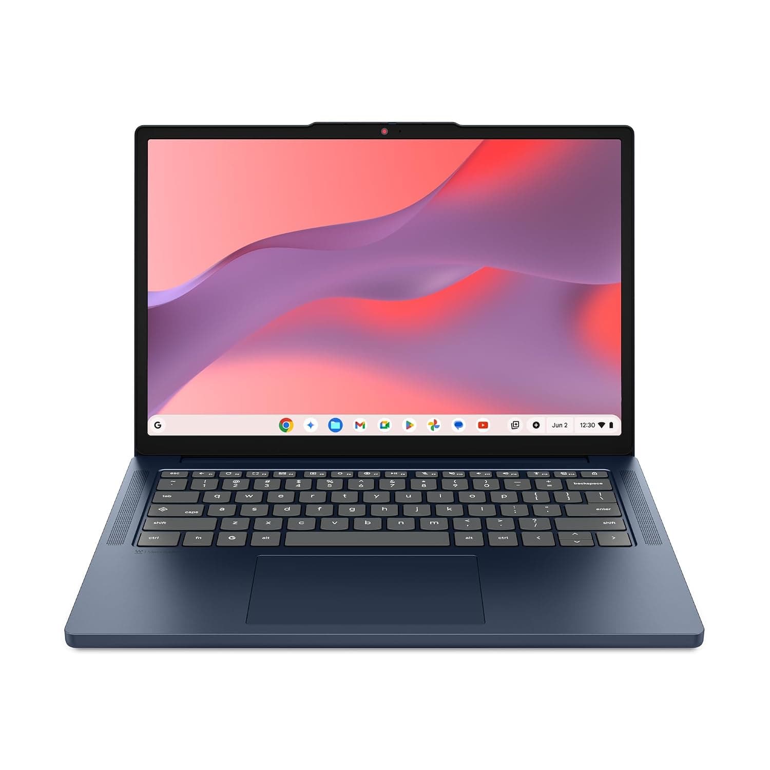 Lenovo Chromebook m 14" - Daily Laptop - Google Gemini - MediaTek Kompanio 540 Processor - 14" IPS WUXGA Screen - 8GB RAM - 64GB UFS Storage - Mali-G57 MC2 GPU Integrated Arm