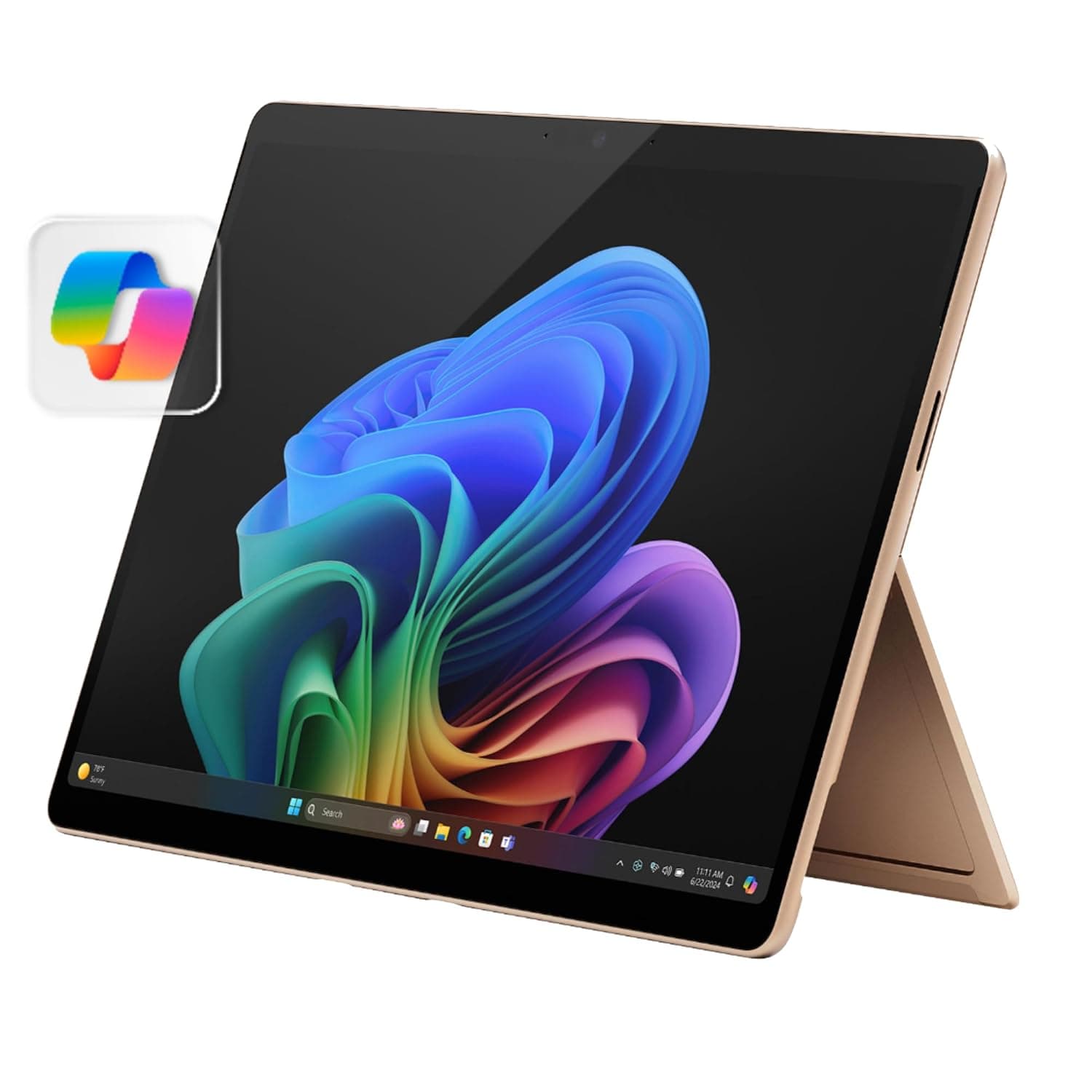 Microsoft Surface Pro 13"| OLED | 12 Core | Copilot+PC | 2 in 1 | 120Hz Display| Snapdragon X Elite| 16GB RAM | 512GB SSD | Dune | KSA Version