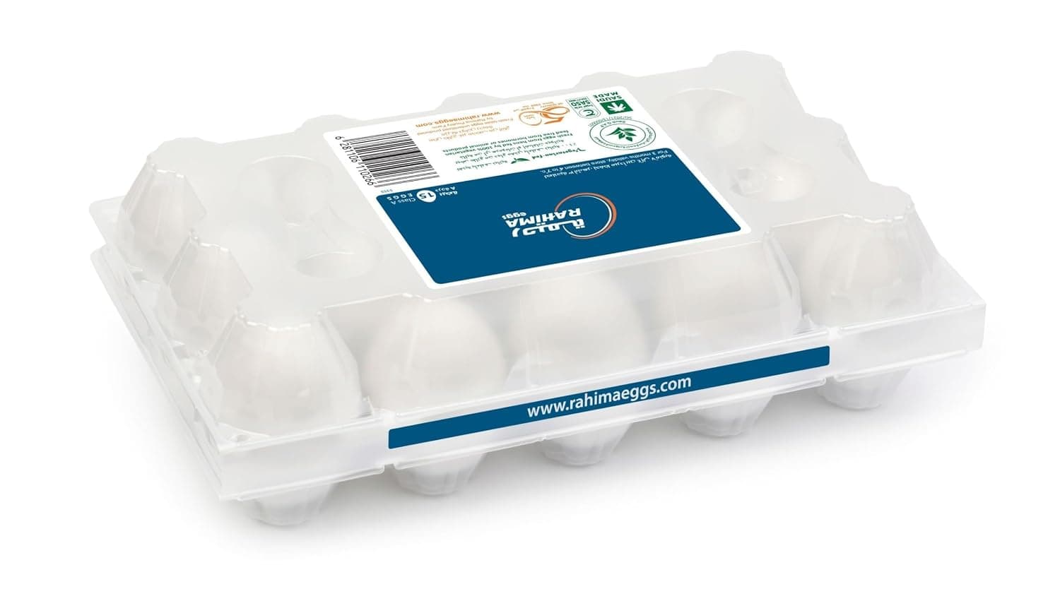Rahima White Eggs 15-Pieces