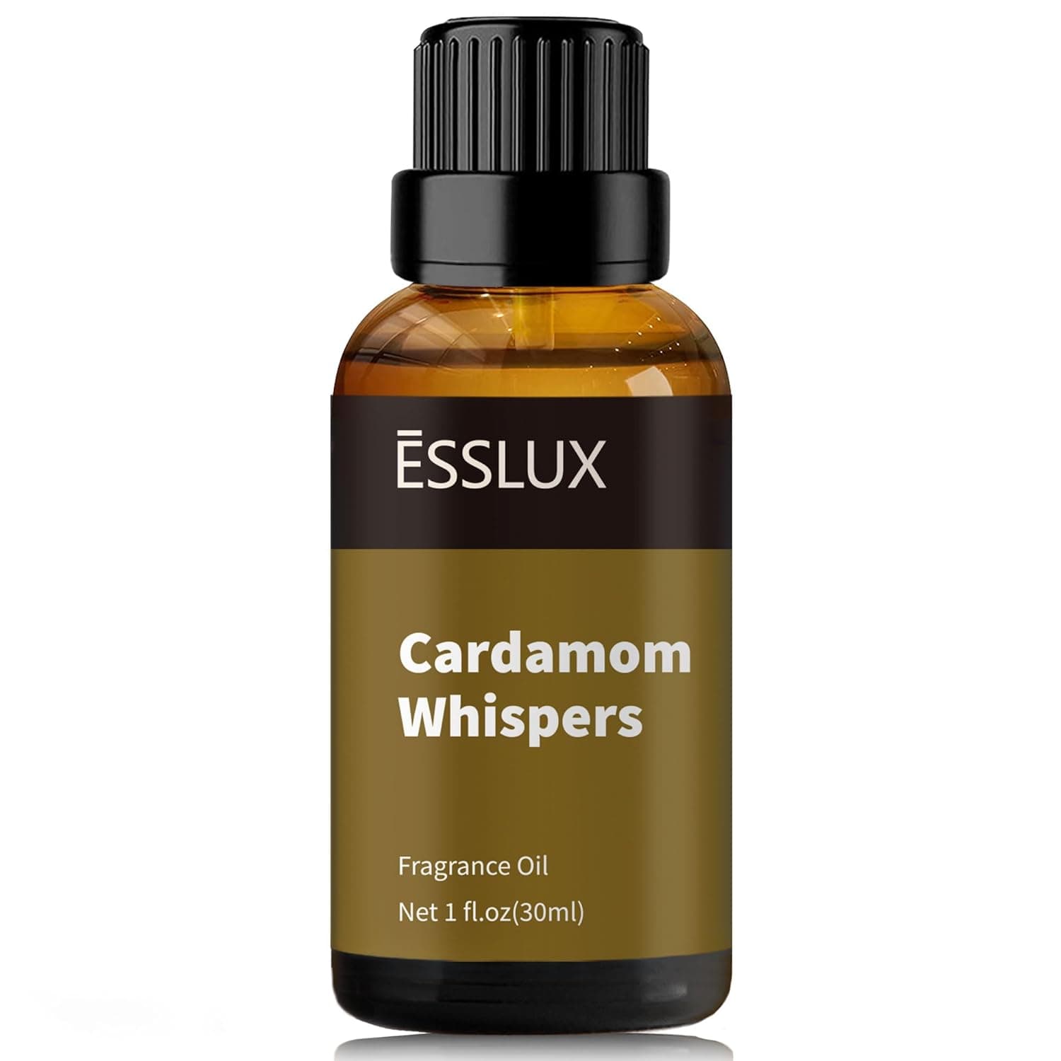 Cardamom Whispers Fragrance Oil, ESSLUX Large Single Essential Oil 30ml, Aromatherapy Candle Making Scents, Scented Oils for Home for Diffuser, Massage, Soap, Perfume, Humidifier
