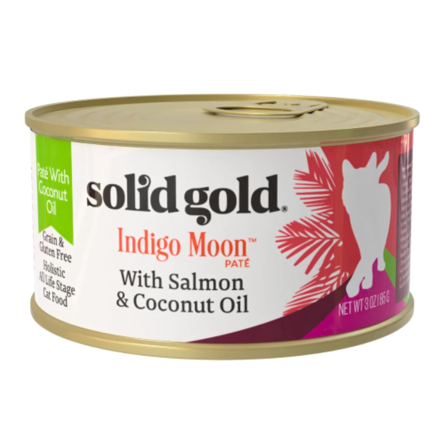 Solid Gold Cat Wet Food Salmon Coconut Oil 85g