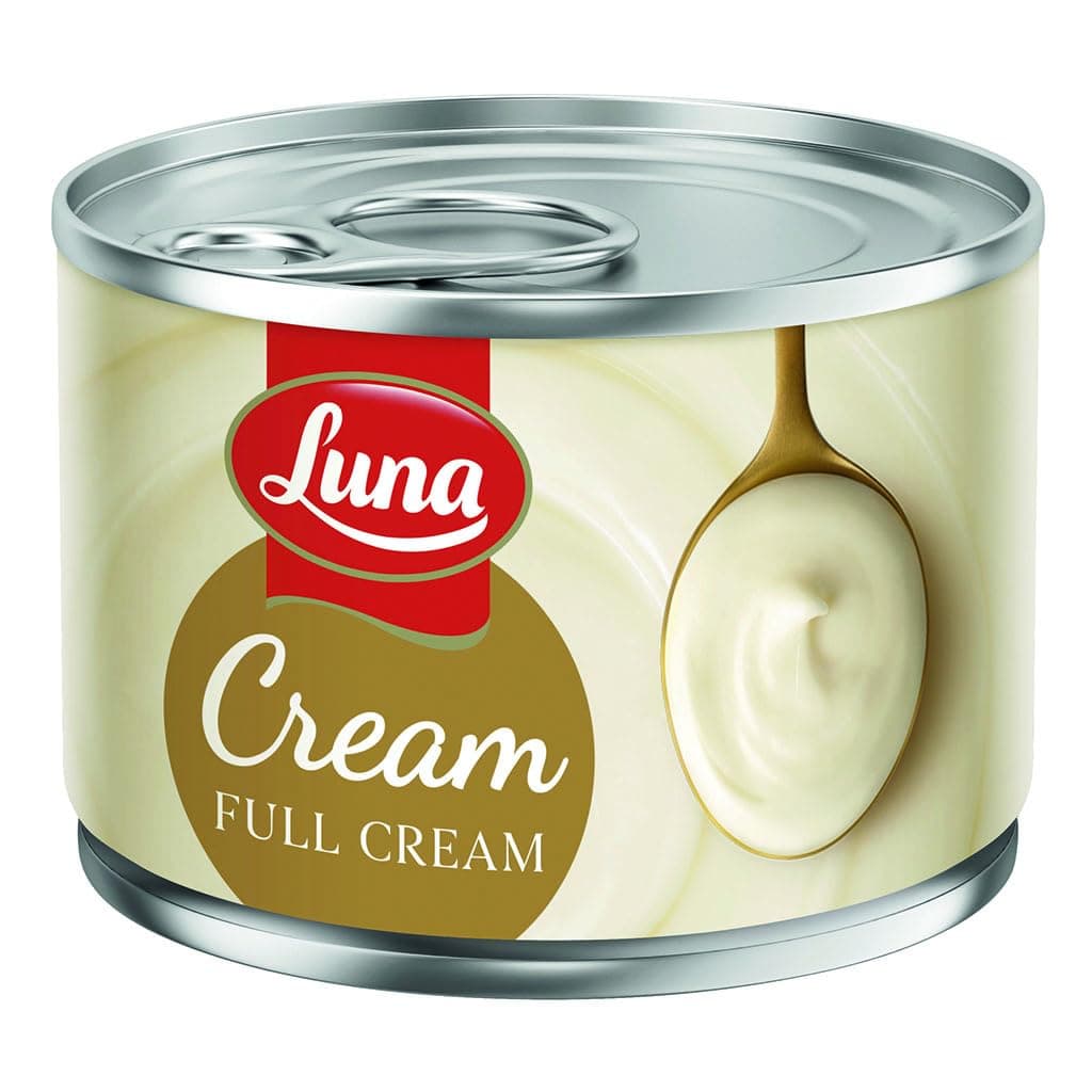 Luna Sterilized Cream Full Cream, 155 g