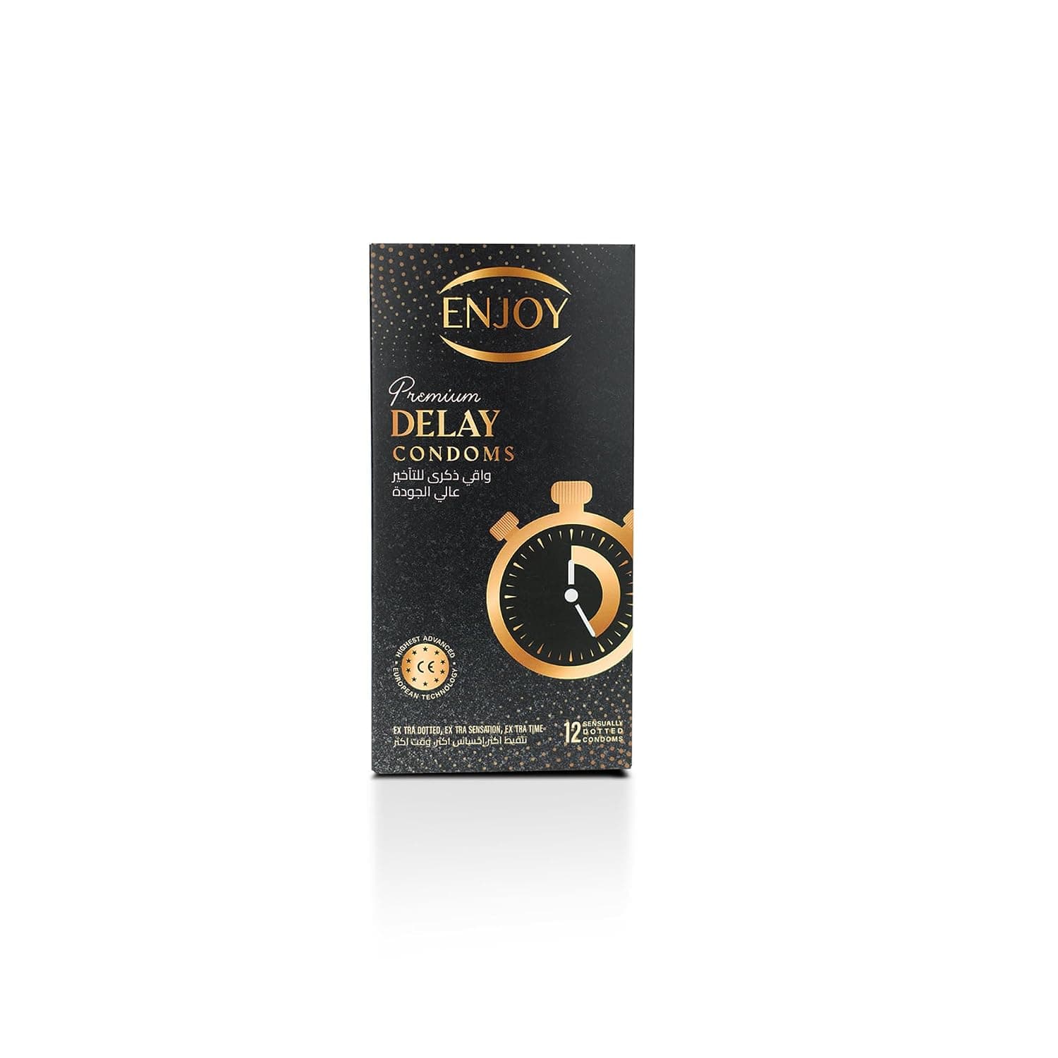 Enjoy Premium Delay Extra Time Condoms 12-Piece