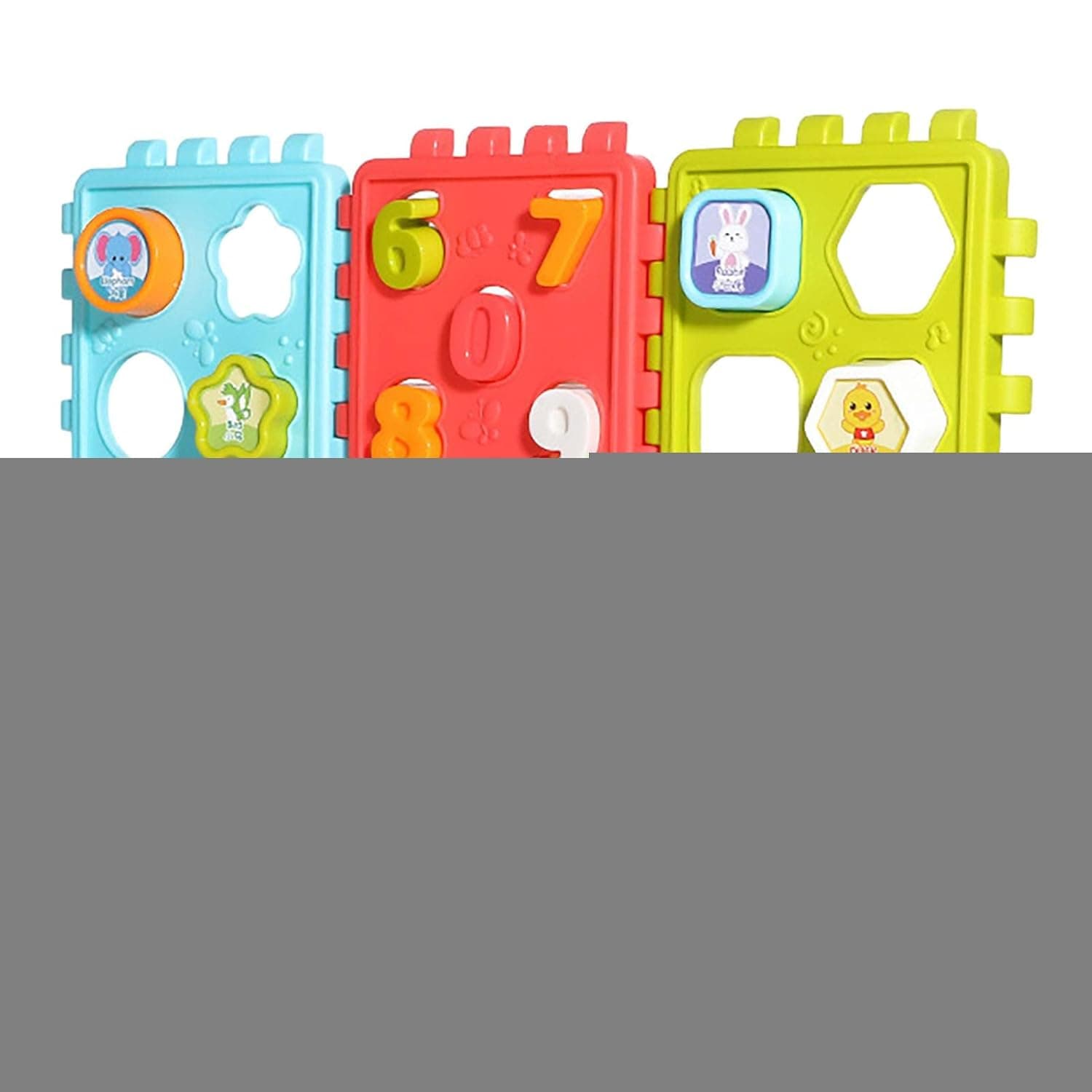 2 Pcs Shape Sorting Cube Toy - Baby Activity Cube Toys,Baby Activity Cube, Shape Sorter Blocks Baby Toy Learning Toys For Toddlers Infant 0-3 Years Old (Color : 5 Pcs Colorful)