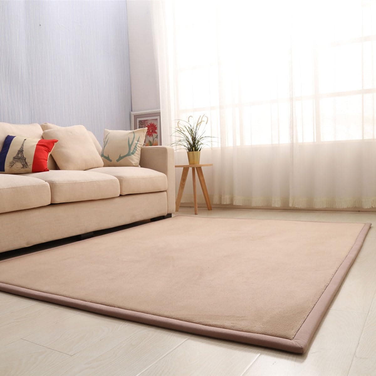Lar Area Rug for Kids 130x160cm 2cm Thick Soft Carpet Easy to Clean Perfect for Boys & Girls' Playroom & Bedroom Decor