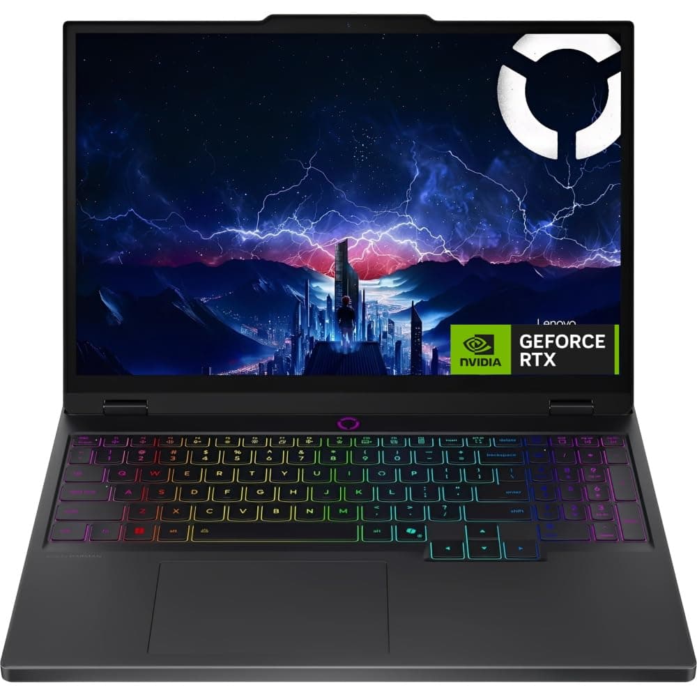 Lenovo Legion 5 Gaming Notebook, 15.1" OLED 165Hz, Intel Core i9-14900HX, NVIDIA GeForce RTX 5070 8GB, 16GB DDR5 RAM, 1TB SSD, Windows 11, Black