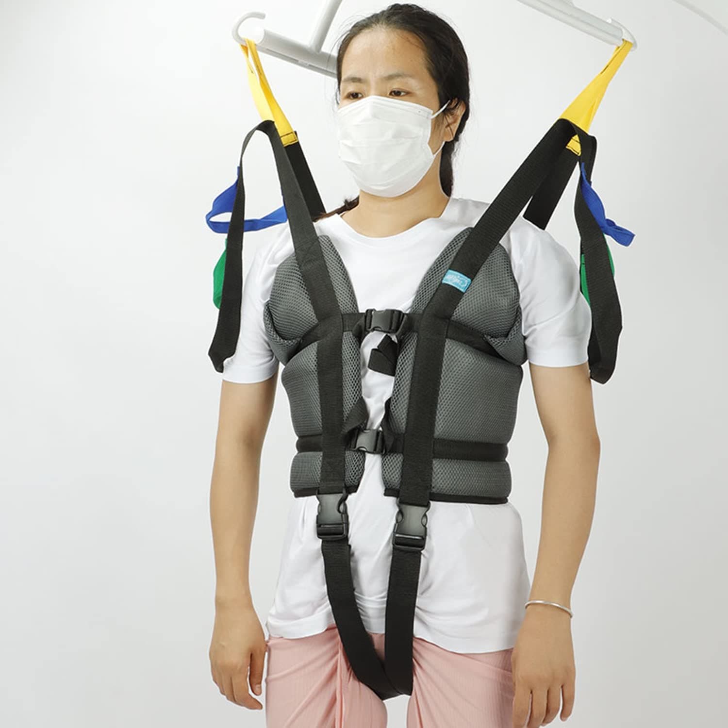 Adjustable Patient Lift Sling Transfer Belt Leg Trainers for Disabled Patient Walking Assistant Rehabilitation Belt
