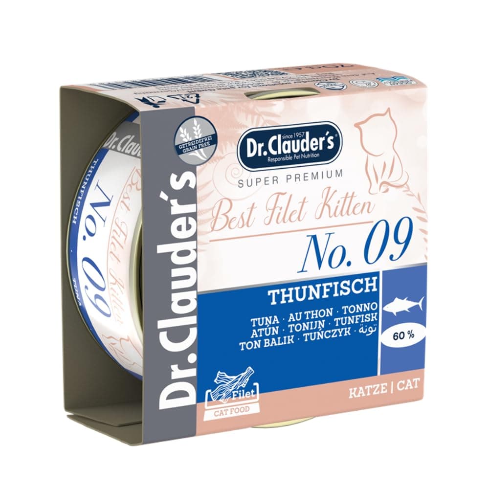Dr. Clauder's Kitten Wet Food Tuna 70g