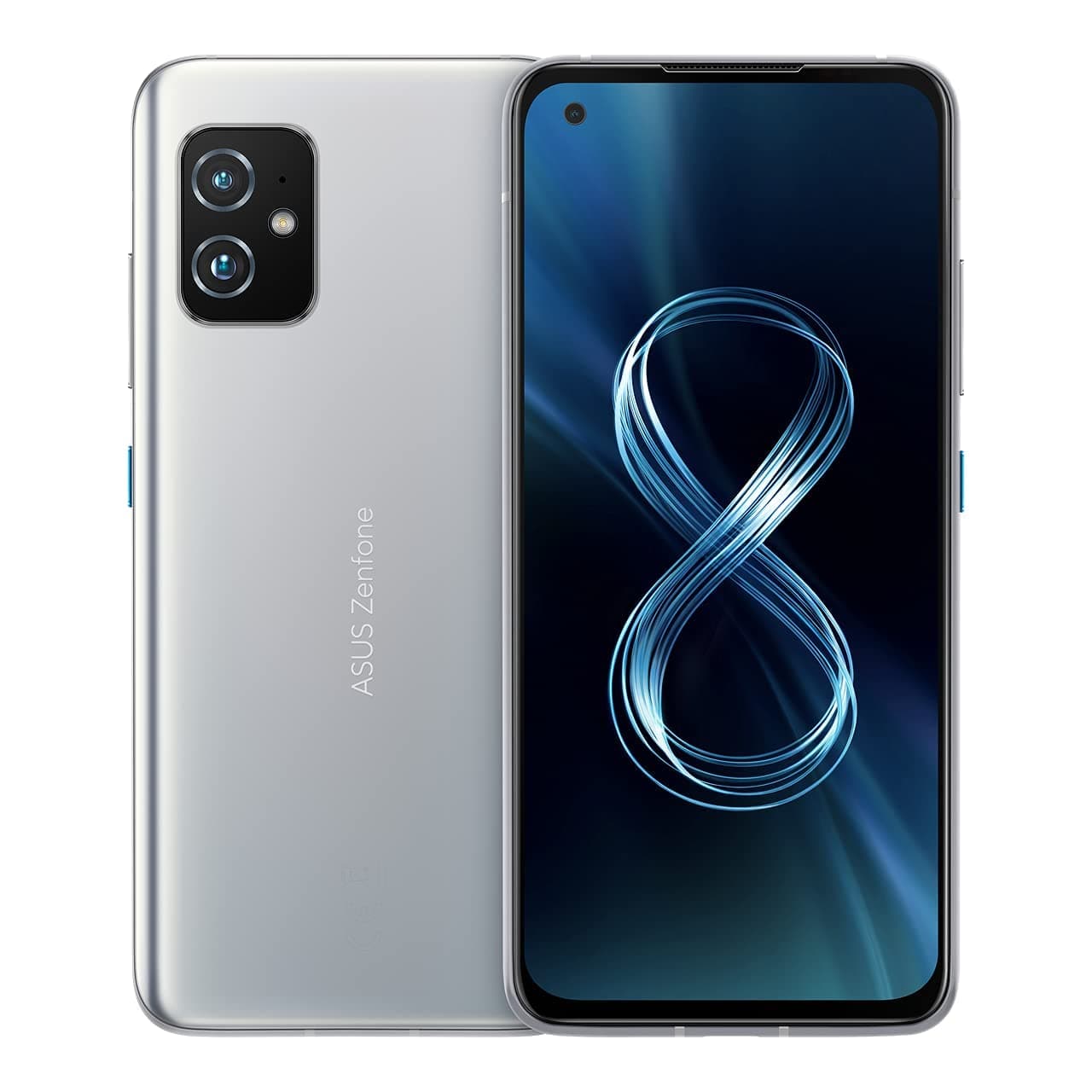 ASUS Zenfone 8 5G Dual ZS590KS 256GB 12GB RAM Factory Unlocked International Version - Silver