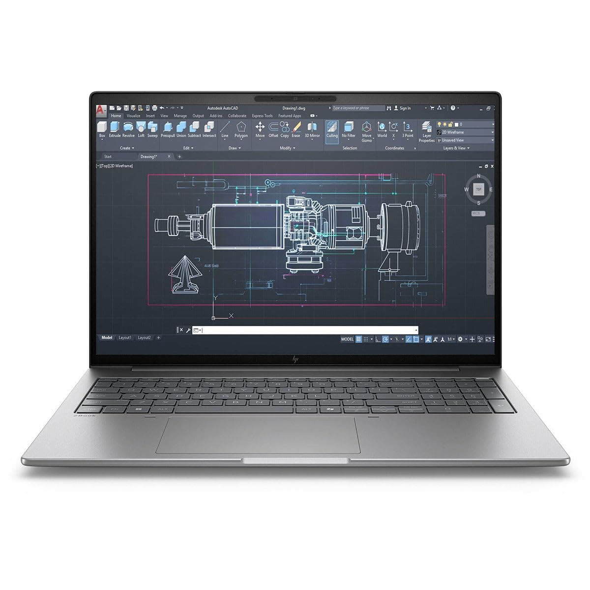 HP ZBook 8 G1i 16" Mobile Workstation - WUXGA - Intel Core Ultra 7 255H - 32 GB - 1 TB SSD - English Keyboard - Meteor Silver