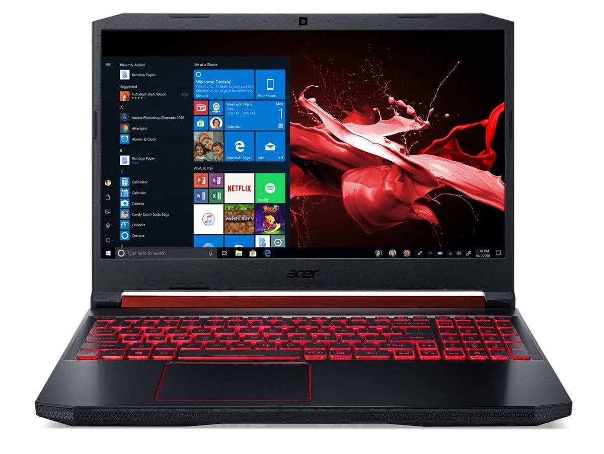 acer Nitro 5-17.3" Laptop Intel i5-9300H 2.4GHz 8GB Ram 512GB SSD Win 10 Home