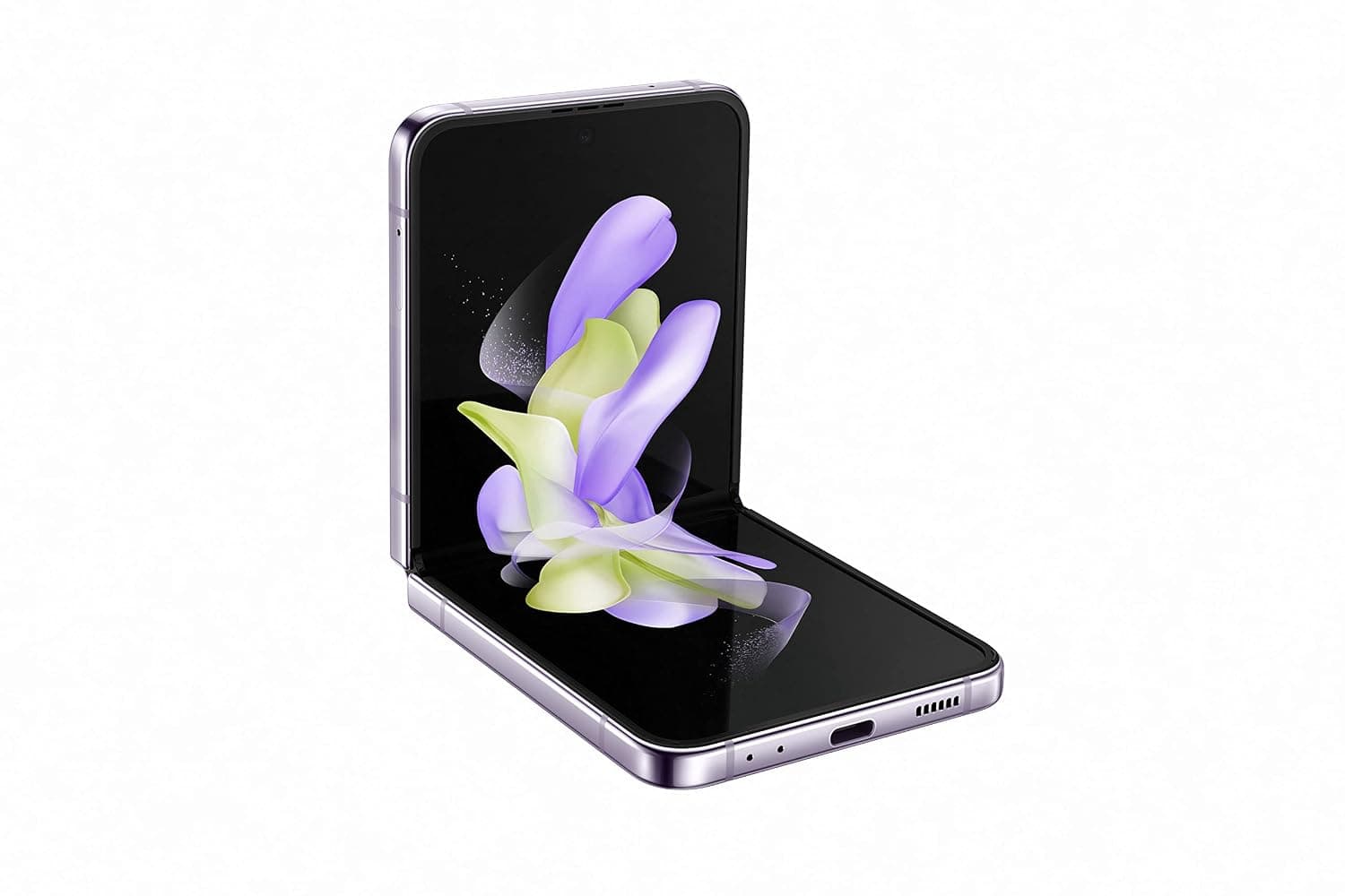 Samsung Galaxy Z Flip4 Dual-Sim 512GB ROM + 8GB RAM (GSM only | No CDMA) Factory Unlocked 5G SmartPhone (Bora Purple) - International Version