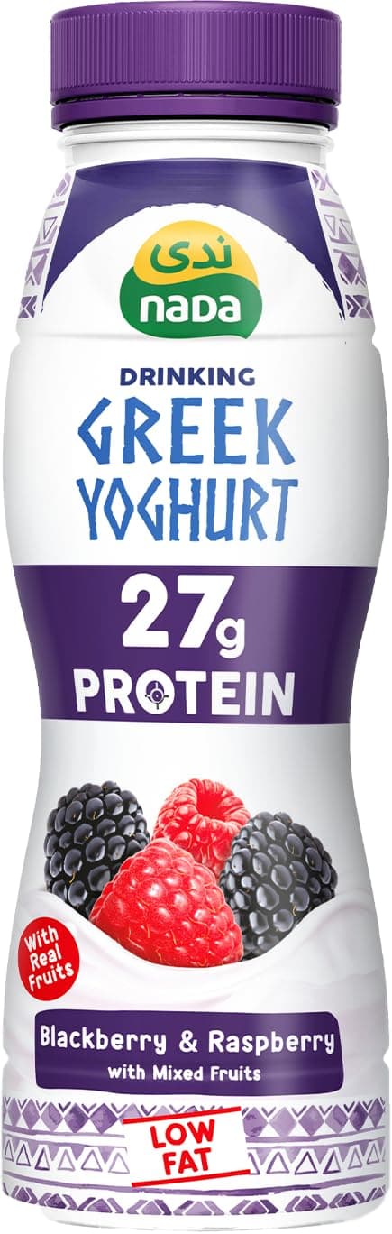 Nada Greek Yoghurt Drink Blackberry & Raspberry 330ml
