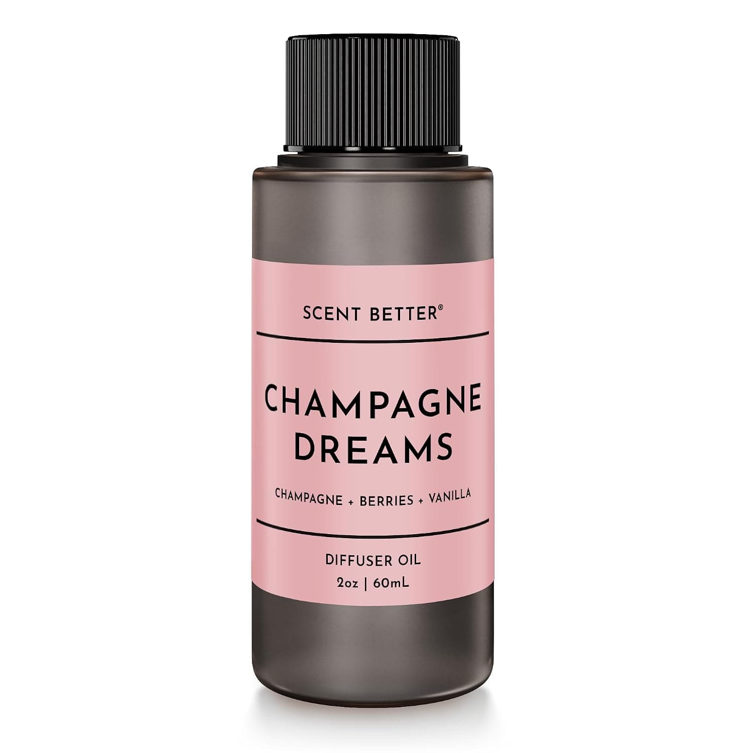 Scent Better Champagne Dreams Aroma Essential Oil Blend: an Aromatherapy Blend of Bubbly Champagne, Sparkling Berries, and Vanilla for Ultrasonic Diffusers & Nebulizers (2 Fl Oz, 60 mL)