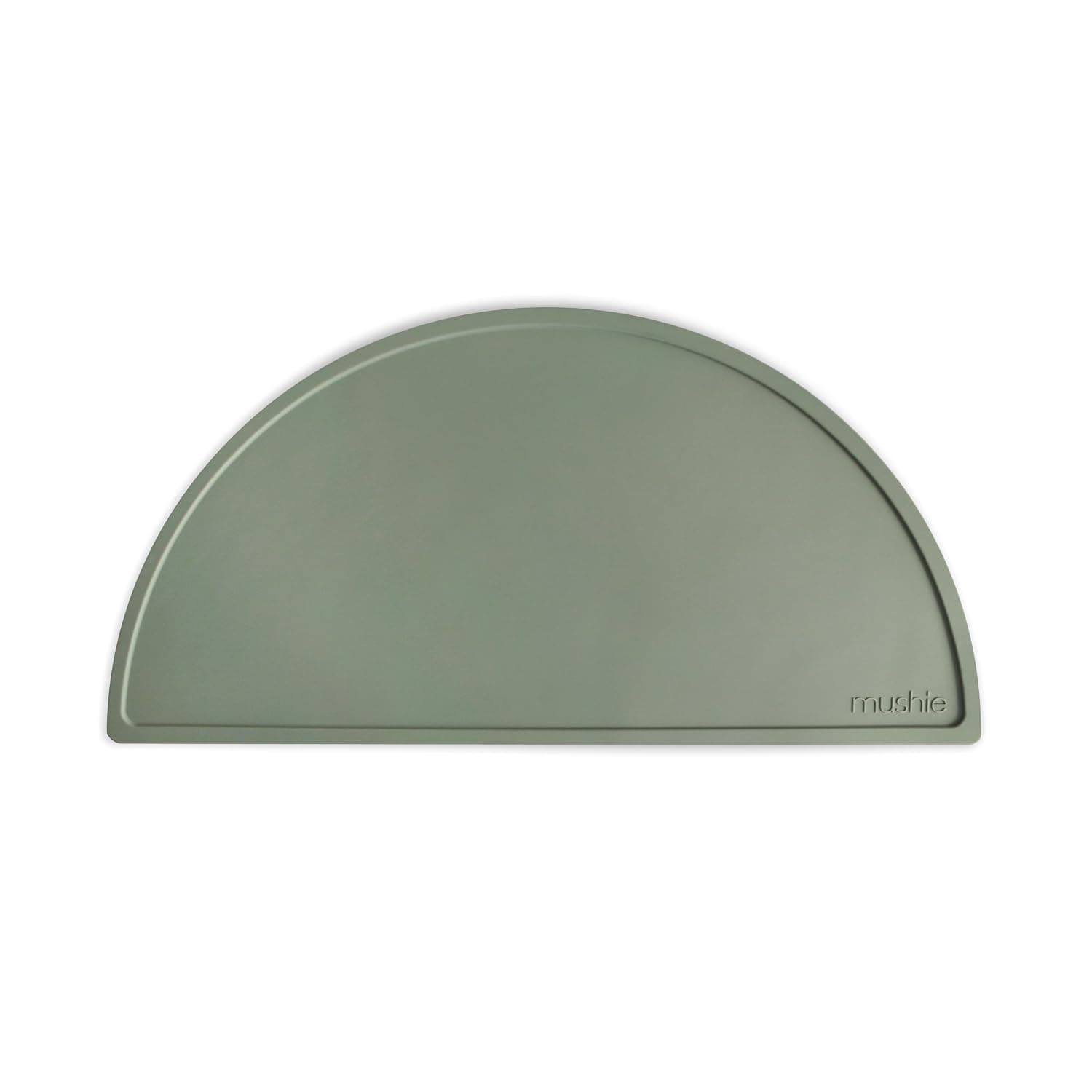 Mushie Silicone Placemats for Kids | BPA & Phthalate Free | Non-Slip Design | Designed in Sweden | Easy-to-Clean & Stain Resistant | Dried Thyme