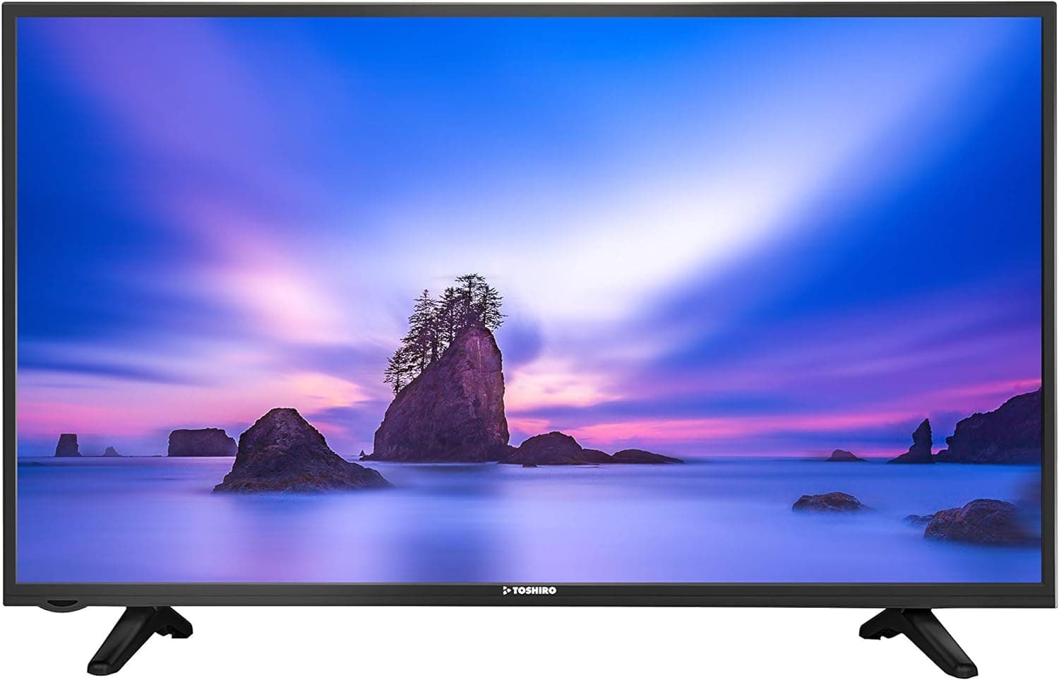 تلفزيون LED ذكي 43 بوصة FHD بنظام تشغيل Android OS مع جهاز تحكم عن بعد | تطبيقات ذكية بما في ذلك تويتر وفيسبوك وسكايب | صوت ديناميكي | 60Hz | TRO43SLEDN3