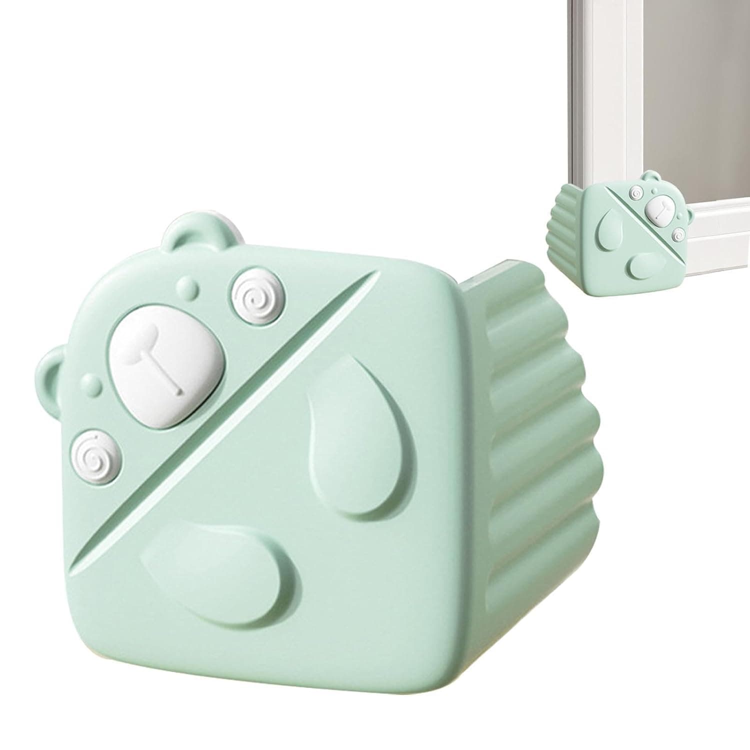 Window Corner Protectors Child Head Collision Edge Safety Bumpers | Anti-Collision Child Protection Safe Window Right Edge Protector Safety Bumpers for Balcony Bedroom Study Room School