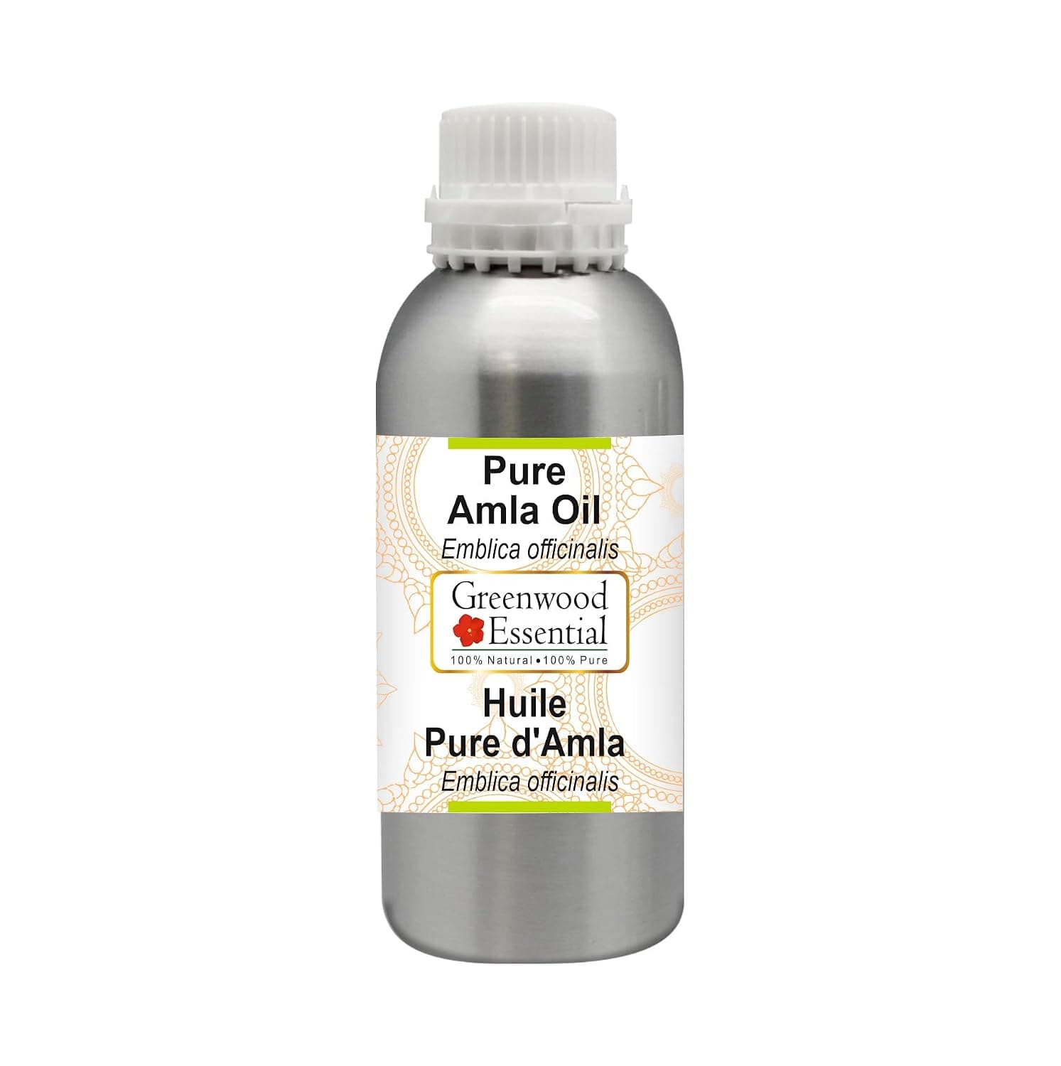 Greenwood Essential Pure Amla Oil (Emblica officinalis) 1250ml (42 oz)