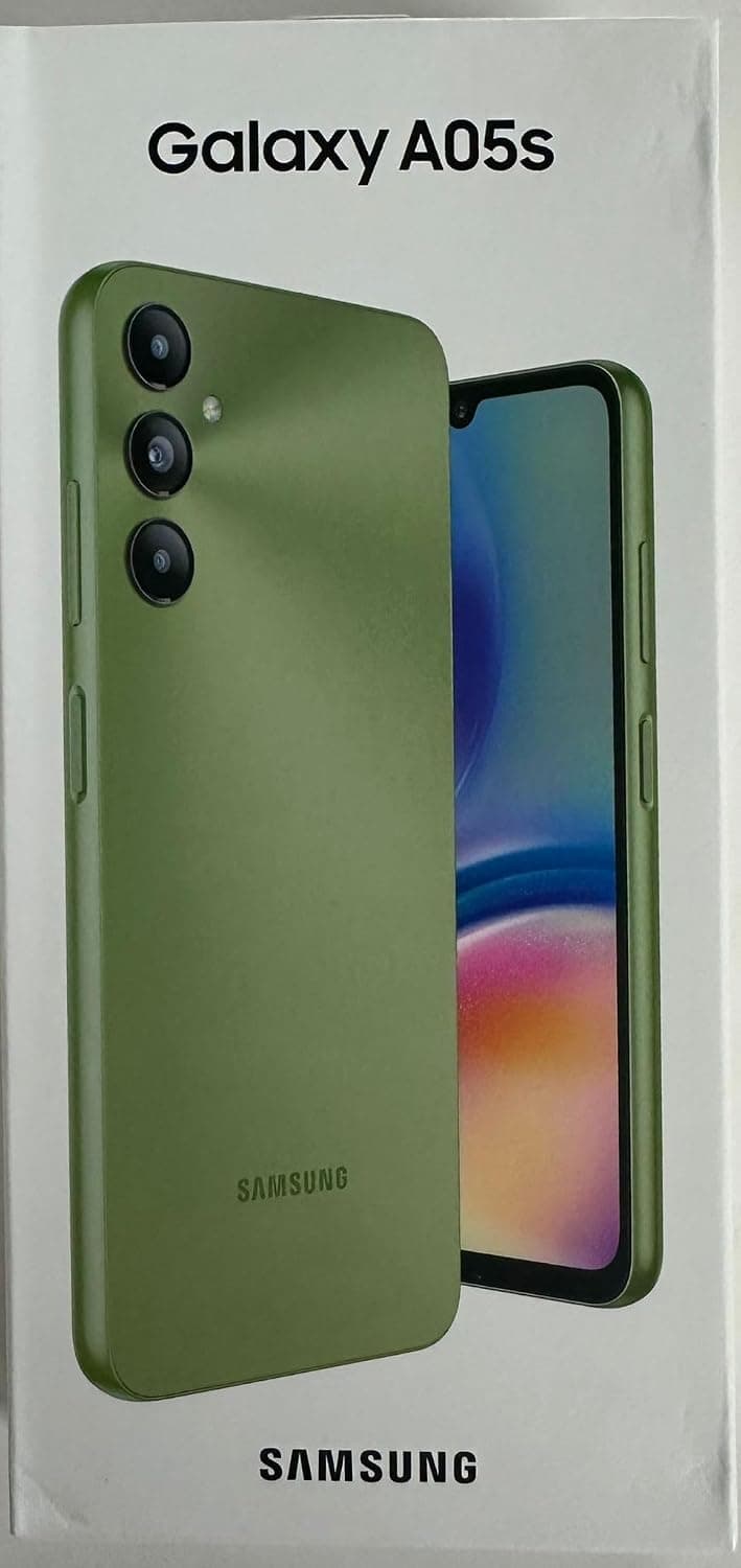 Samsung Galaxy A05s SM-A057G DUAL SIM 128GB ROM + 4GB RAM (GSM Only | No CDMA) Factory Unlocked 4G/LTE Smartphone (Light Green) - International Version