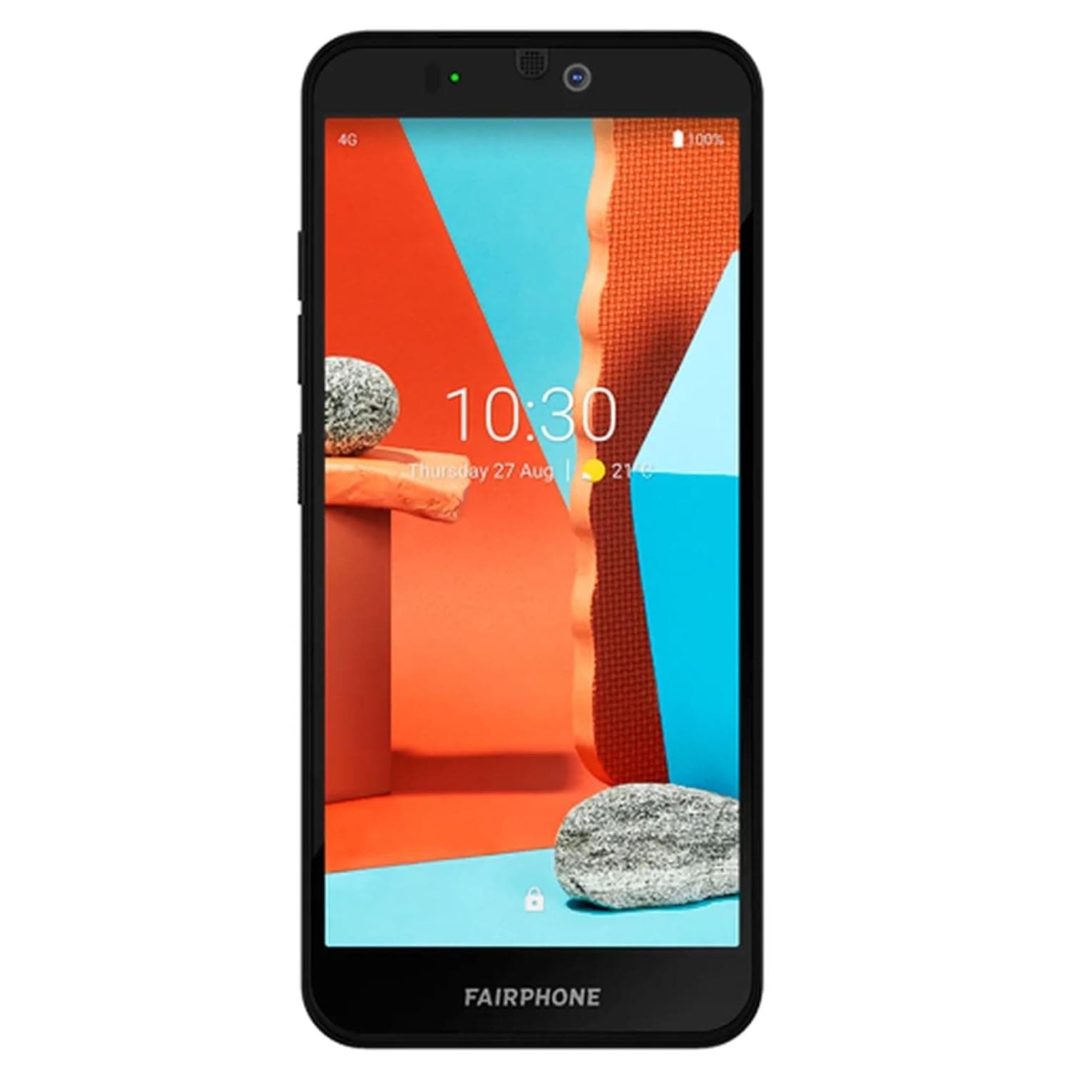 Fairphone 3 Dual-SIM 64GB Storage 4GB RAM (GSM Only | No CDMA) Factory Unlocked 4G/LTE Smartphone (Black) - International Version
