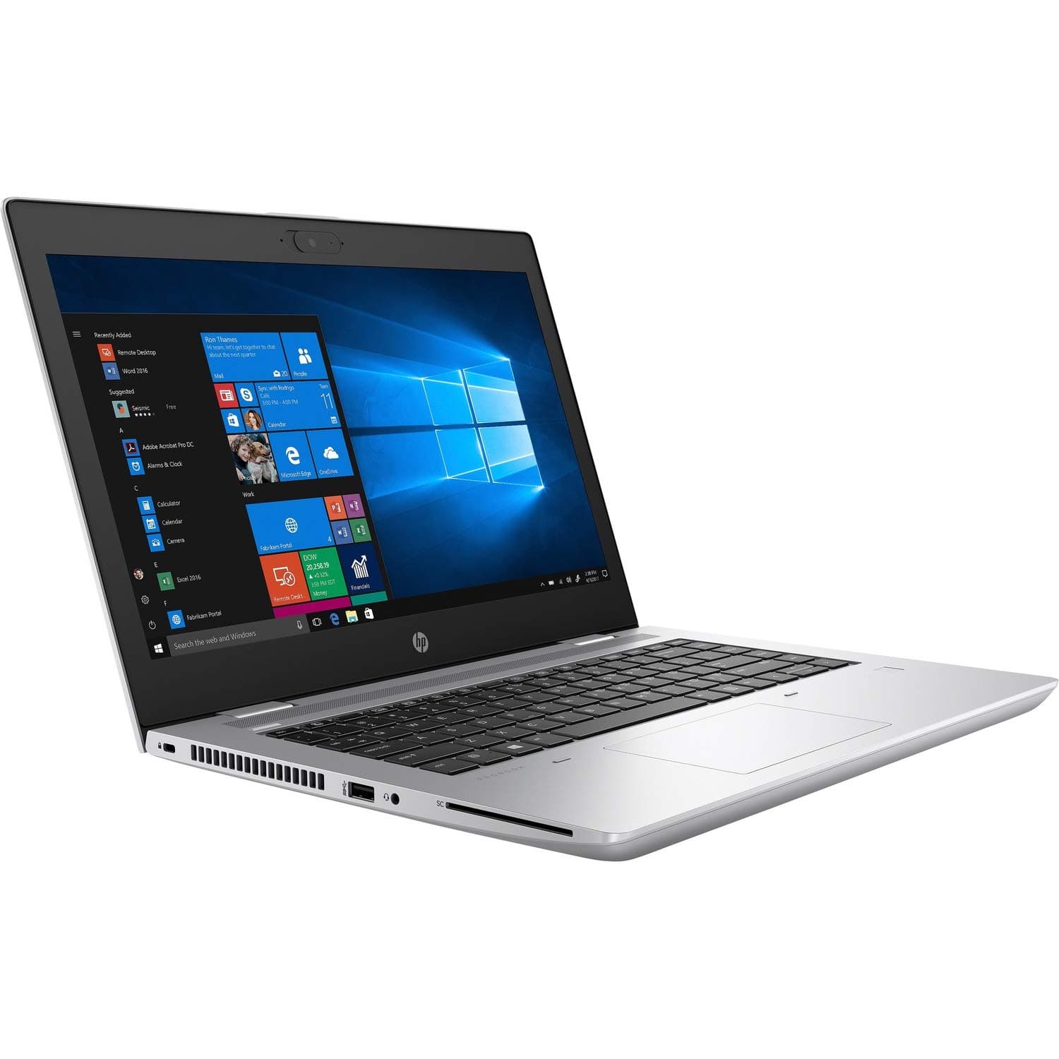 HP Probook 640 G5 14" Notebook - 1920 X 1080 - Core i7 i7-8565U - 8 GB RAM - 16 GB Optane Memory - 256 GB SSD - Windows 10 Pro 64-bit - Intel UHD Graphics 620 - in-Plane Switching (IPS) Technolog