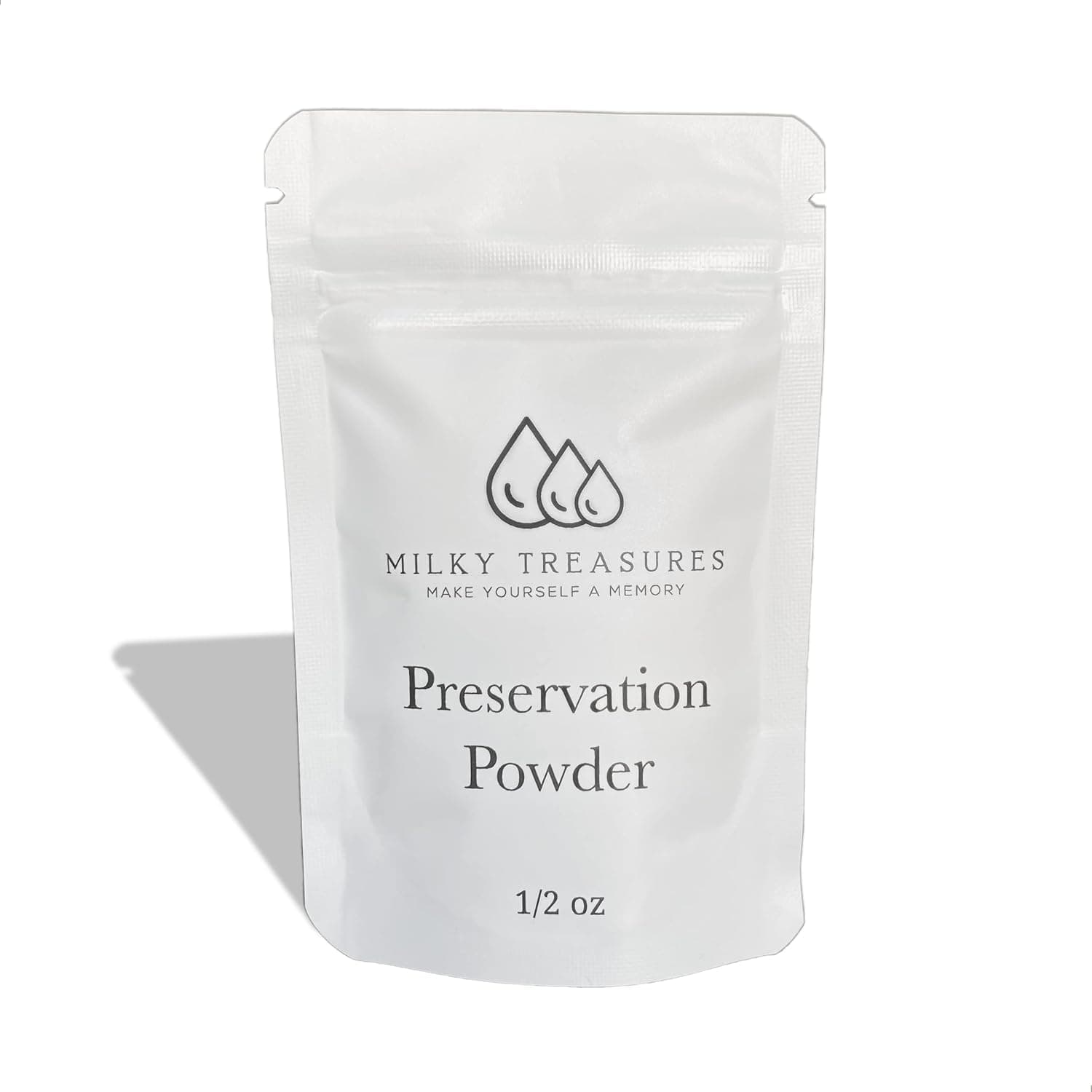 Preservation Powder for DIY Breastmilk Jewelry | Breastfeeding Keepsake | New Mom Gifts for Pregnant Women | Mix with UV Resin or Epoxy | Mother's Day (0.5 oz)