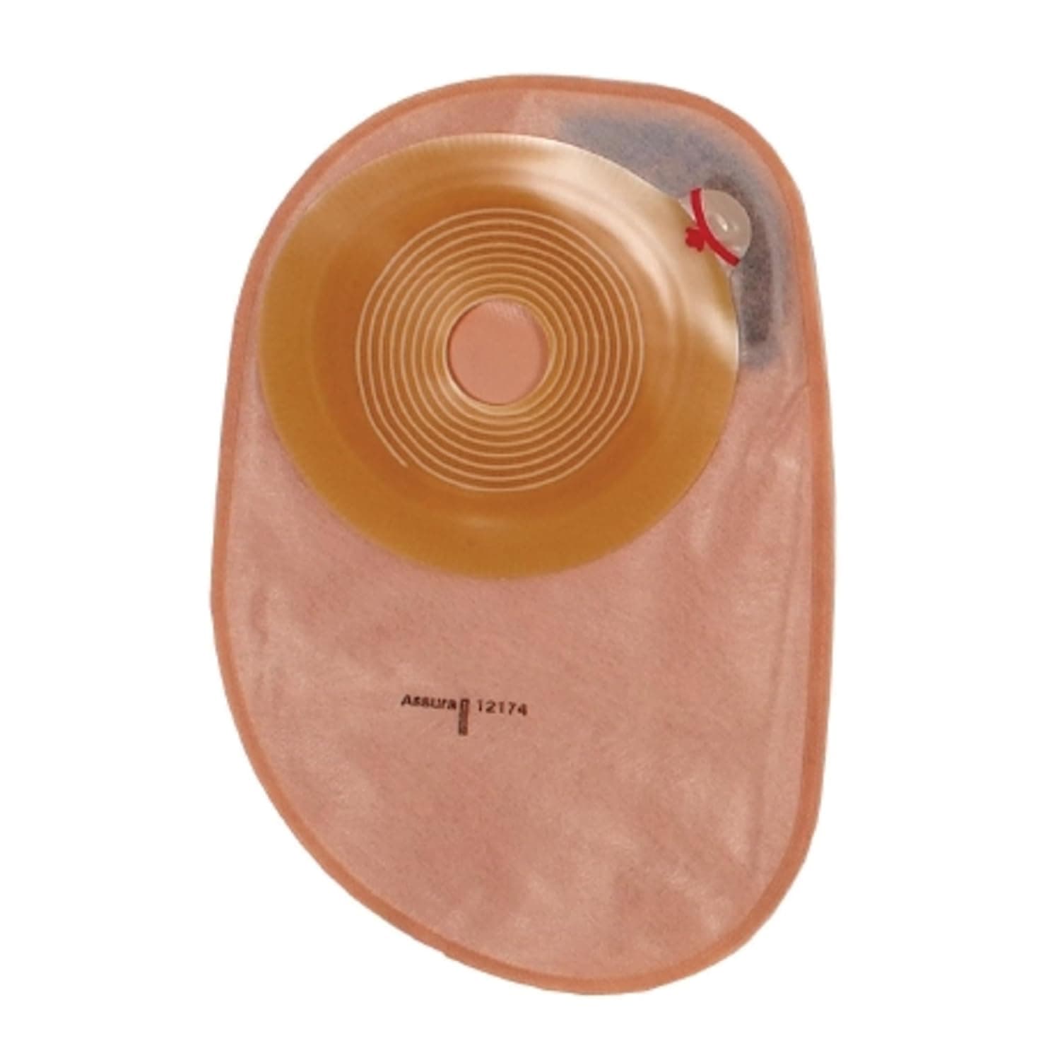 COLOPLAST Filtered Ostomy Pouch Assura AC Two-Piece System 2-3/4" Stoma Opening Closed End (#14334, Sold Per Box)