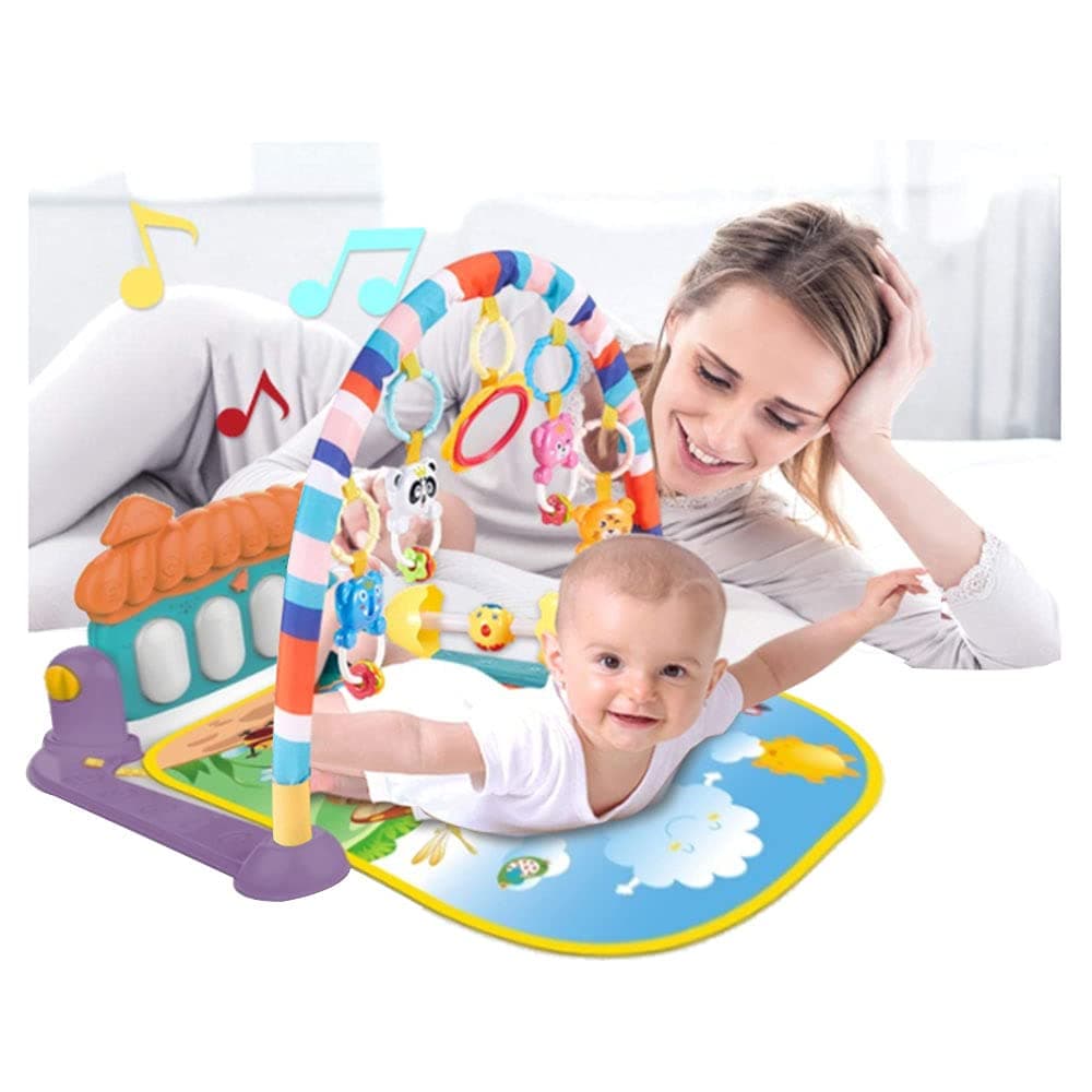 Babyhere New Baby Toy Multifunctional Early Education Music Baby Climbing Mat Baby Play Mat Baby Exercise Gym Baby Crawling Mat Brain Baby Activity Mat