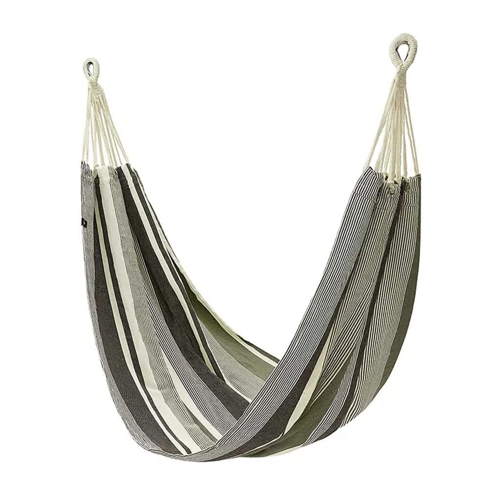 Outdoor Hammock Anti-rollover Travel Camping Portable Hammock Hanging Chair Outdoor Portable Camping Travel Equipment (Color : Grey, Size : 200 * 100cm)