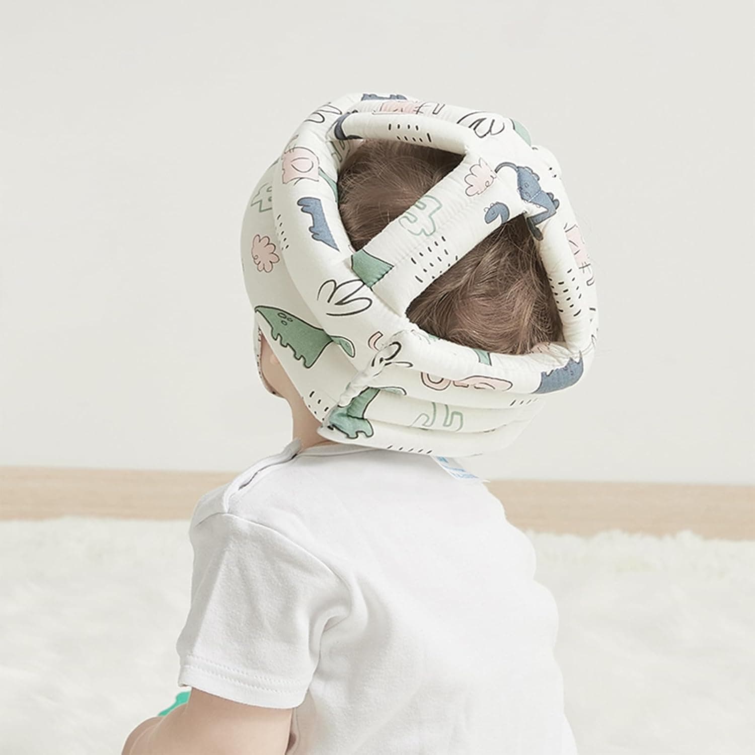 Baby Fall Protector - Safety Helmet for Crawling and Walking, Head Guard for Boys and Girls (6-20 Months)