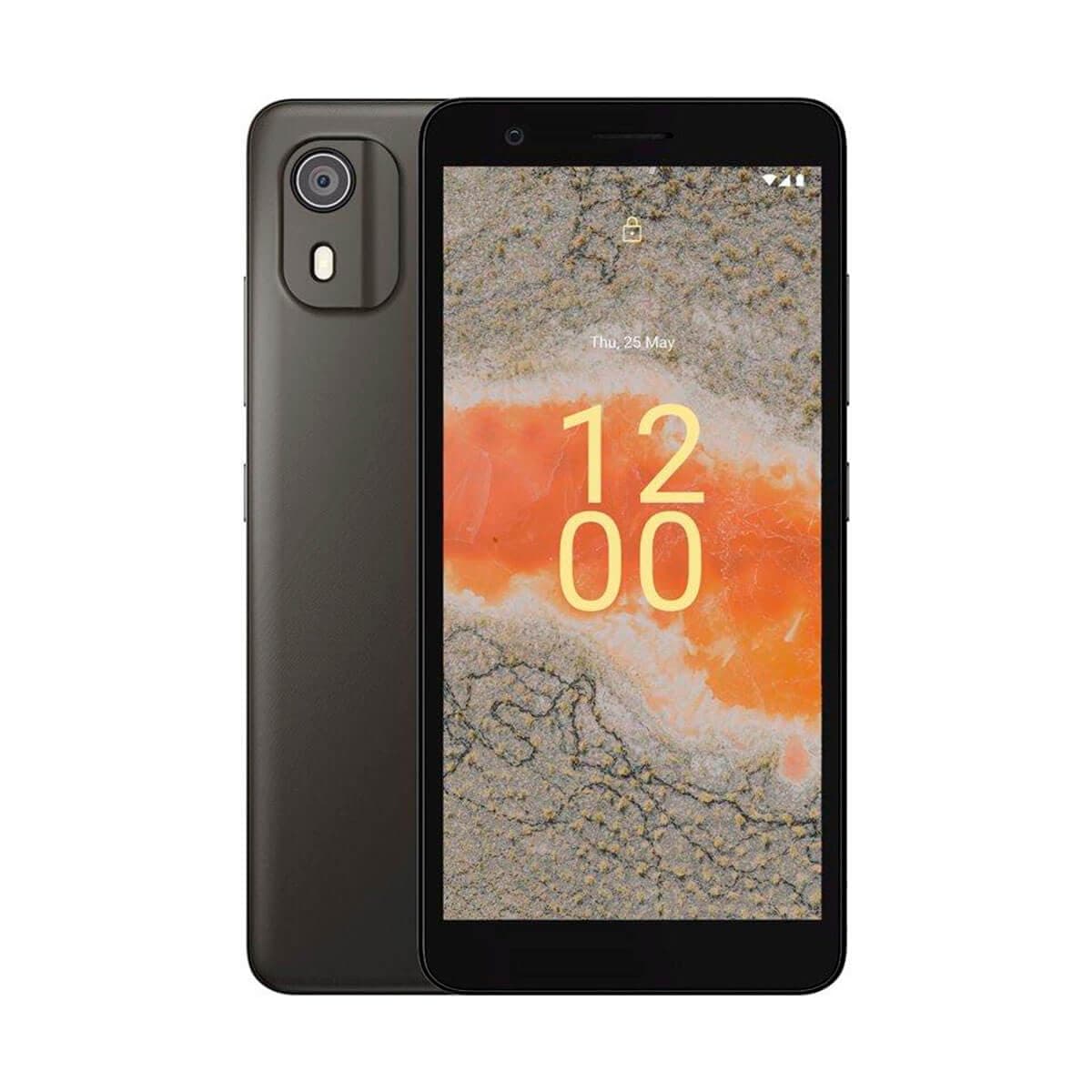 Nokia C02 Dual SIM 32GB ROM + 2GB RAM Factory Unlocked 4G/LTE Smartphone (Charcoal) - International Version