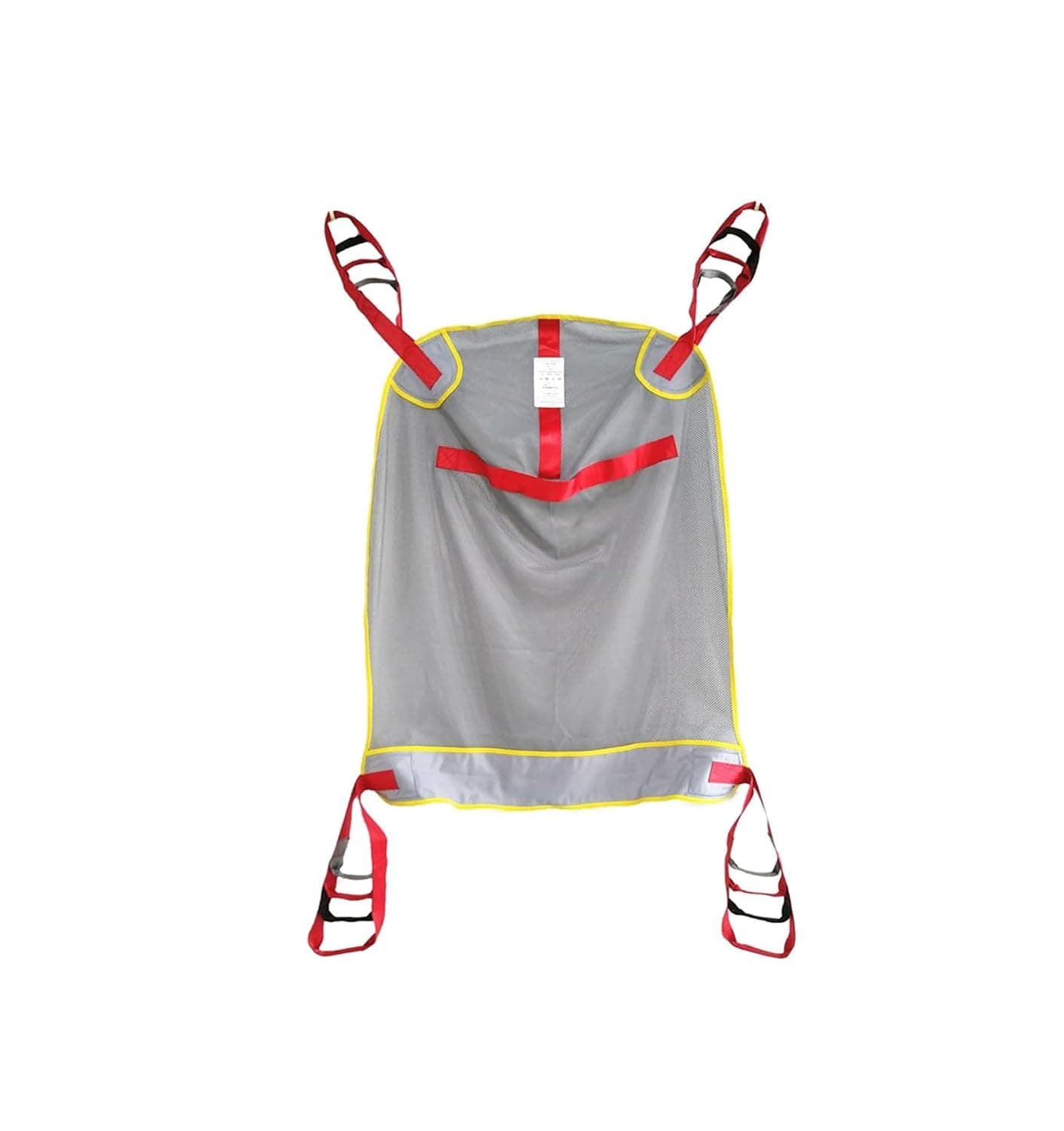 Hoyer Lift Sling with Head Support, Padded U-Sling Patient Lift Sling, Full Body Mesh Transfer Lift Sling, Shower Sling Toilet Sling for Seniors, Elderly, Bariatric & Disabled Patient(Medium)