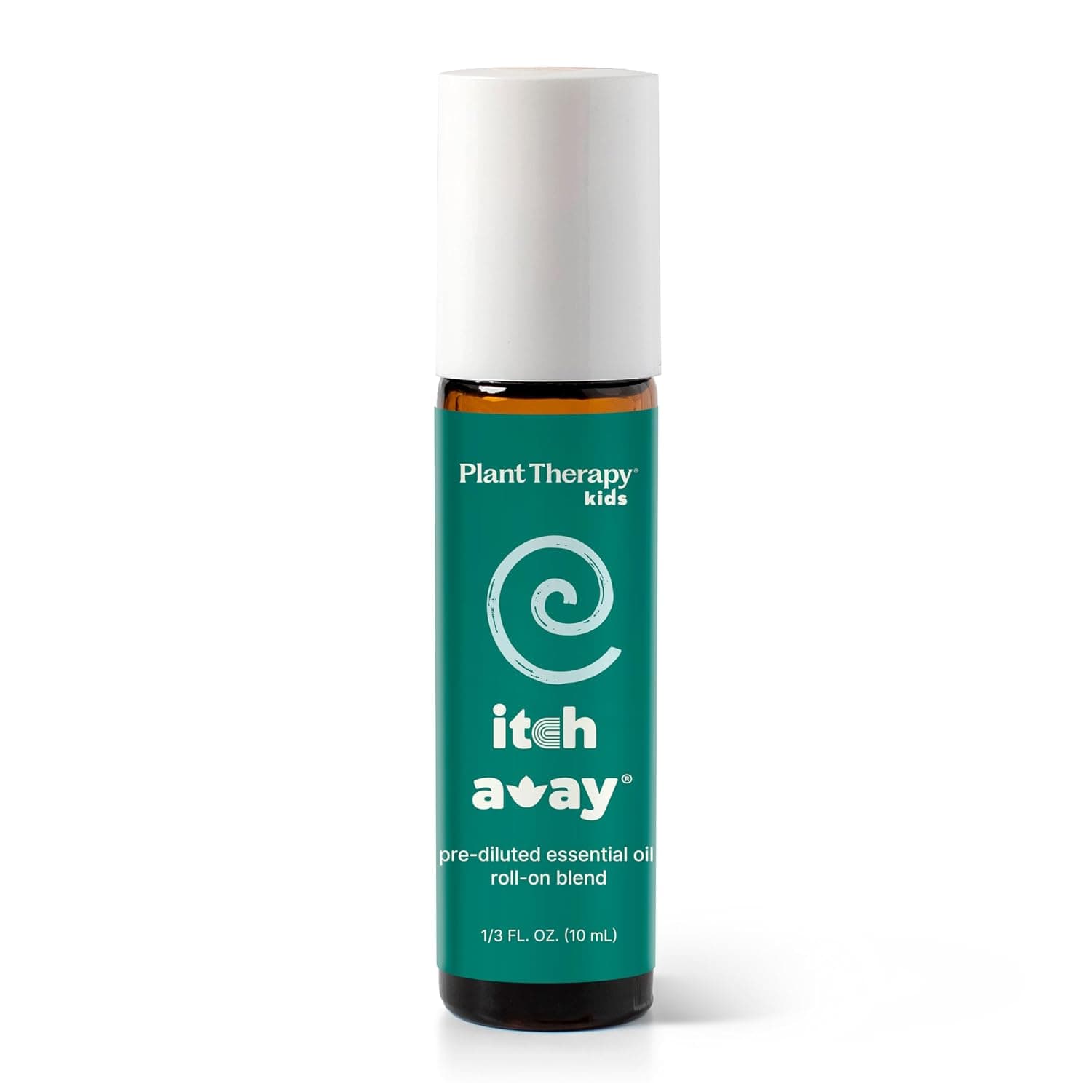 Plant Therapy KidSafe Itch Away Essential Oil Blend Pre-Diluted Roll-On 10 mL (1/3 oz) 100% Pure, Therapeutic Grade | Ready-to-use, KidSafe Essential Oils, 10 mL (1/3 oz), Calms Itchy Skin & Irritation