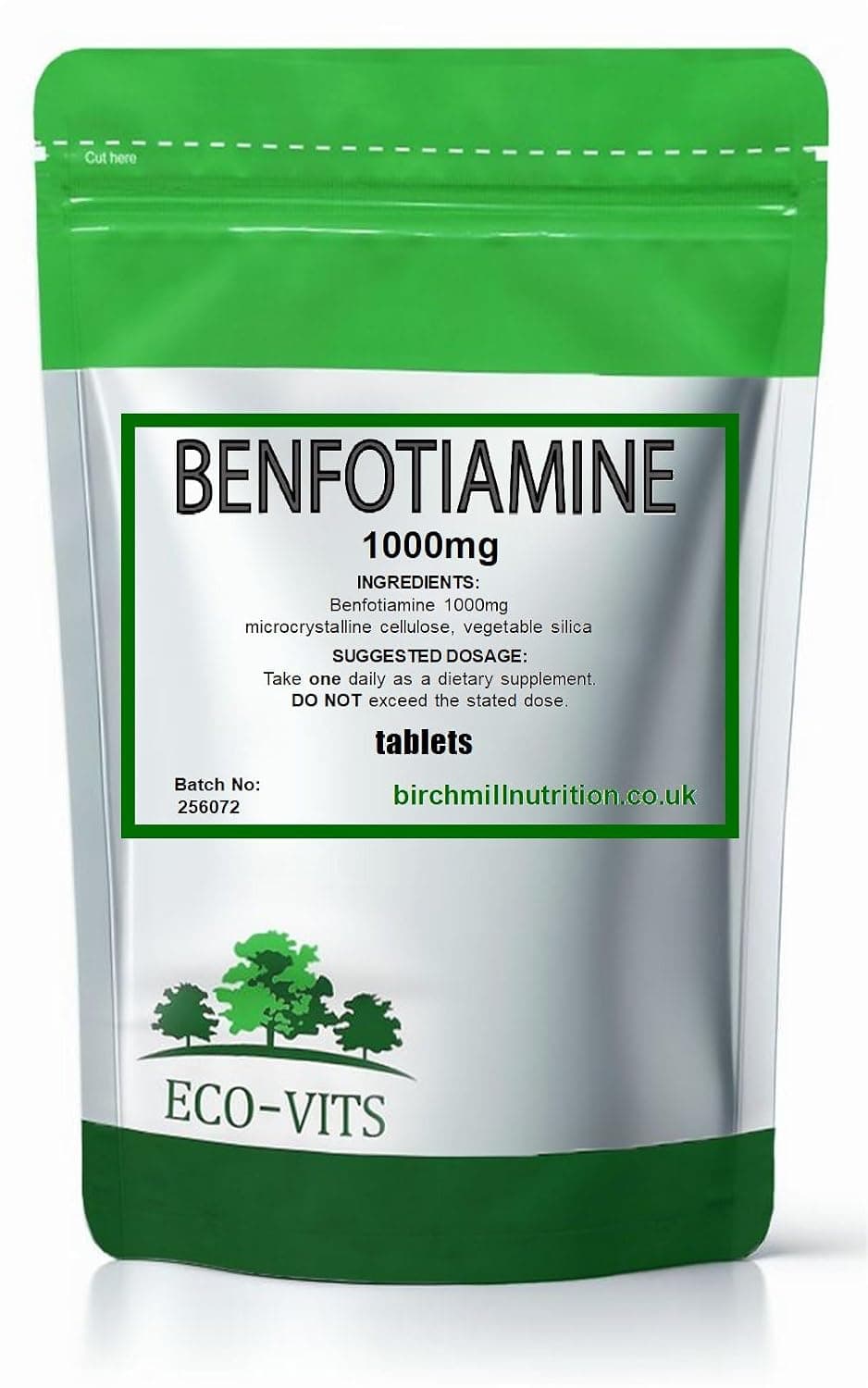 MAX Strength BENFOTIAMINE 1000mg (30 Tablets) Blood Sugar Fat Soluble B1