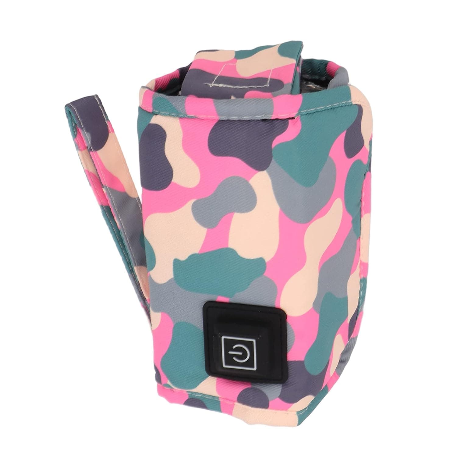 Portable USB Baby Bottle Warmer with Three Temperature Levels for On-the-Go Feeding Cloth Design for Parents