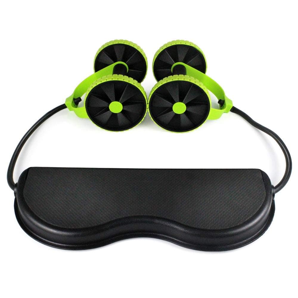 Abdominal AB Roller Fitness Equipment AB Power Wheel Pull Rope Resistance Band Crossfit Gym Muscle Training Home Trainer