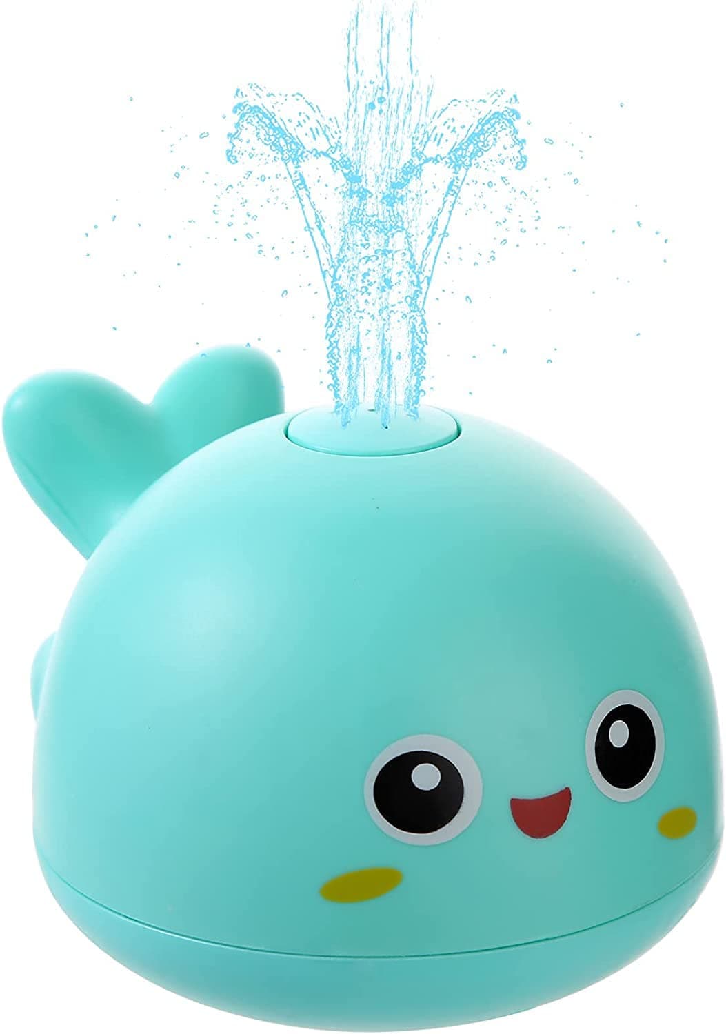 Baby Bath Toys, Automatic Induction Water Sprinkler & Light Up Whale Floating Bathtub Toy, Fun Swimming Pool Game for Toddlers, Infants, and Kids