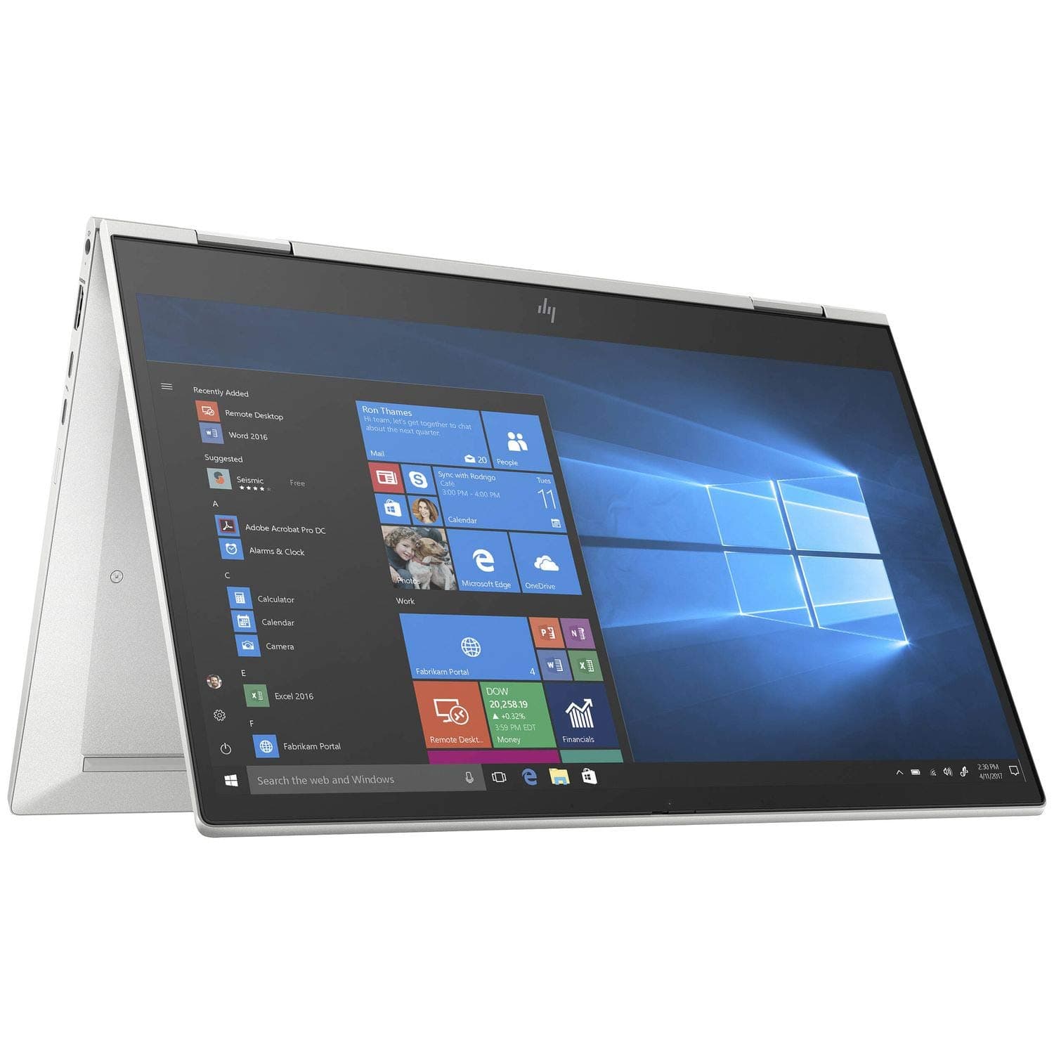 HP 13.3" EliteBook x360 830 G7 Multi-Touch 2-in-1 Laptop, Intel Core i5-10310U, 8GB RAM, 256GB SSD, Windows 10 Pro (1F6C6UT#ABA) (Renewed)