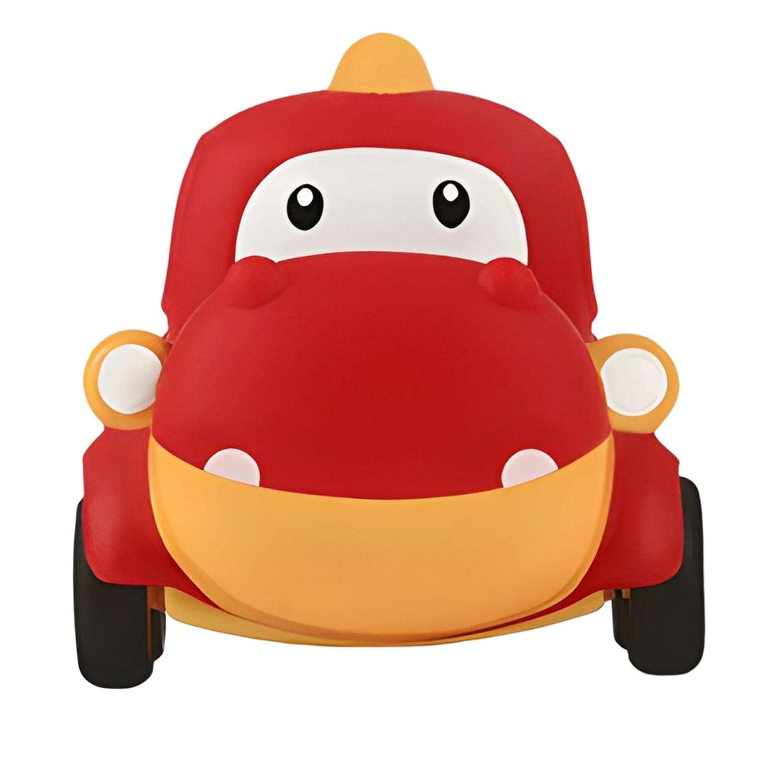 Infant Soft Rubber Push and Go Vehicles | Soft Rubber Cars Cartoon Small Car Baby Mini Toy Vehicles,Cartoon Animals Friction Push and Go Toy Cars for Babies and Toddlers