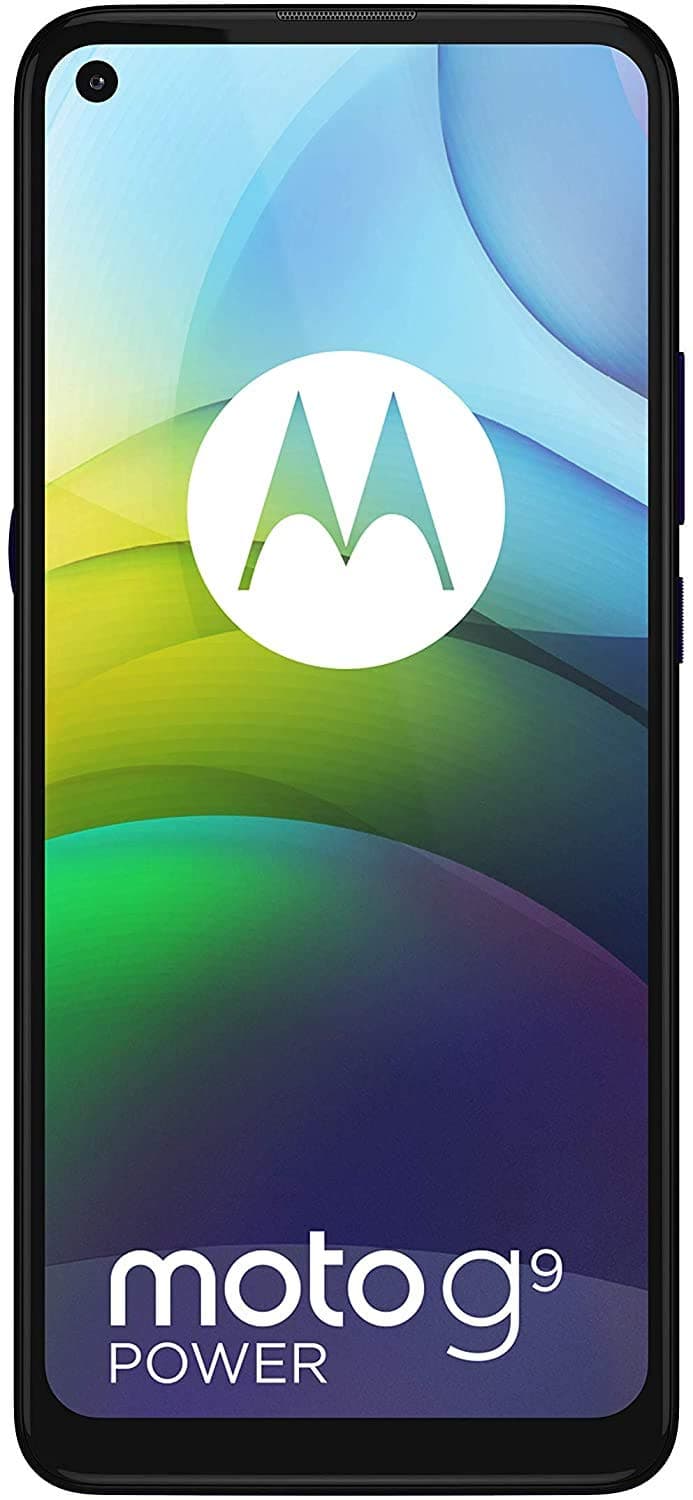 Motorola Moto G9 Power Dual-SIM 128GB ROM + 4GB RAM Factory Unlocked Android Smartphone (Electric Violet) - International Version