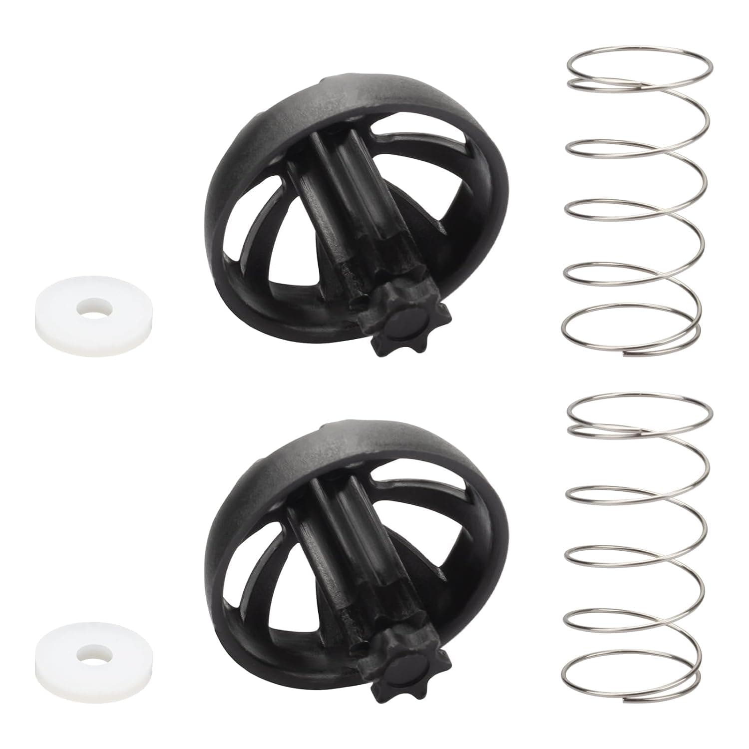 Coffee Machine Brewing Basket Bottom Spring Loaded Stopper Kits Replacement for Ham-ilton Bea-ch Flex-brew, 2-Way Coffee Maker Brew Basket Parts 990117900 990237500